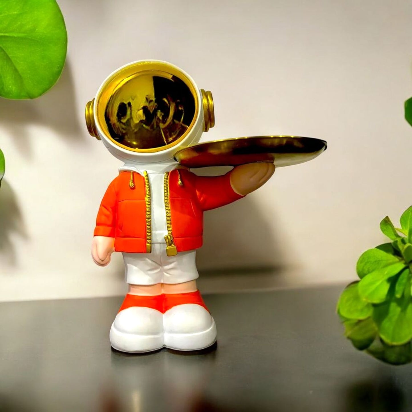 Astronaut Figurine with Tray