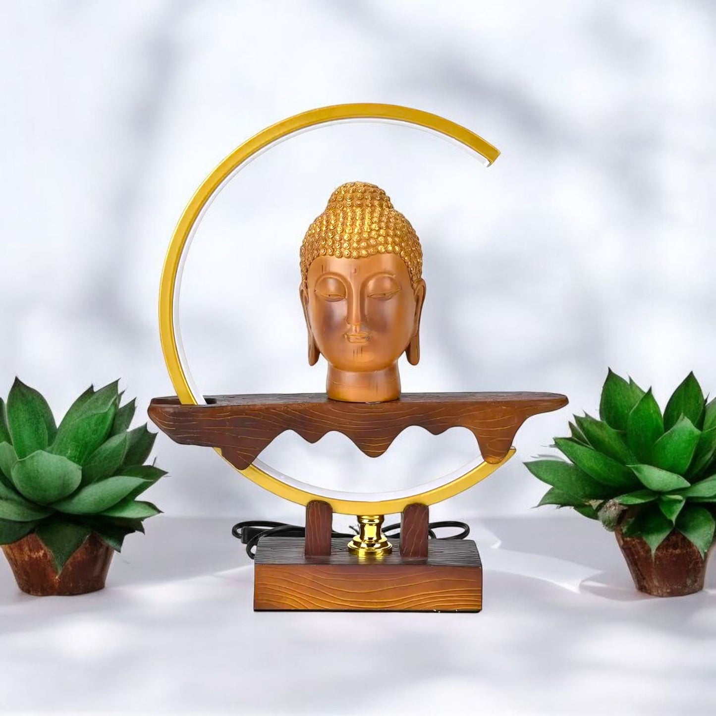 Buddha Head Table Lamp