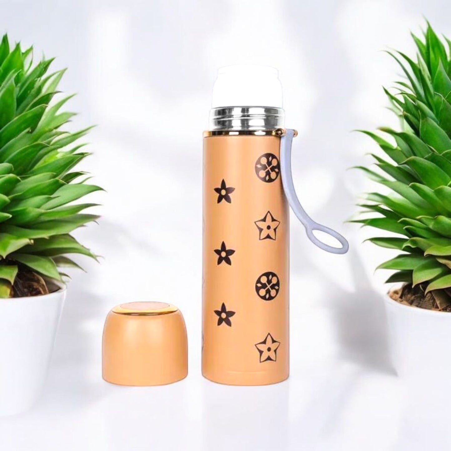 Luxury Patterned Insulated Flask Bottle 500ml