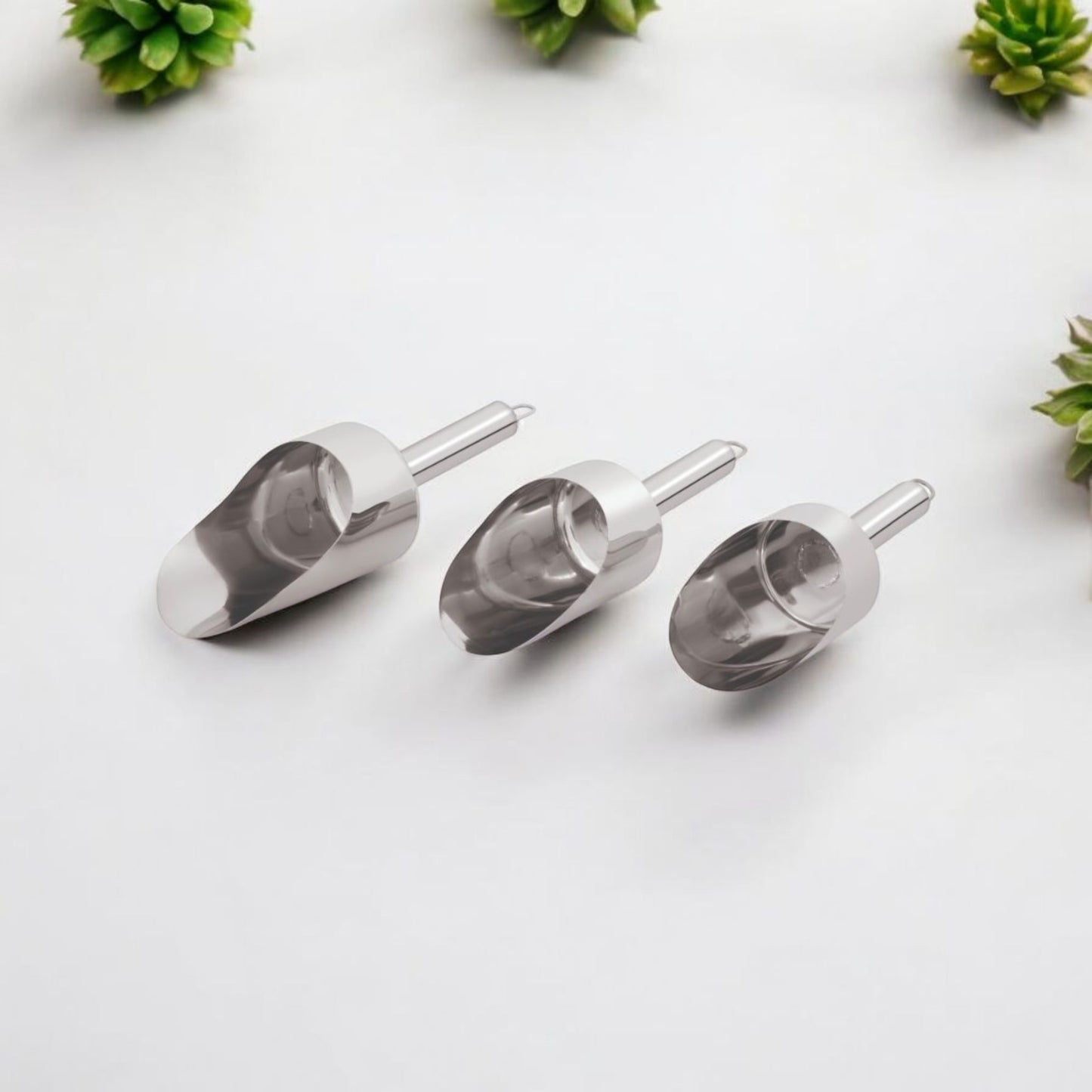 Stainless Steel Multipurpose Kitchen Scoop