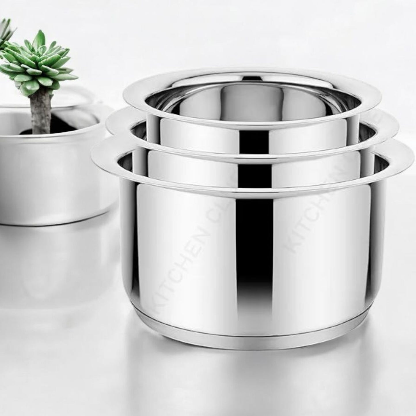 Stainless Steel Patila Cookware Set