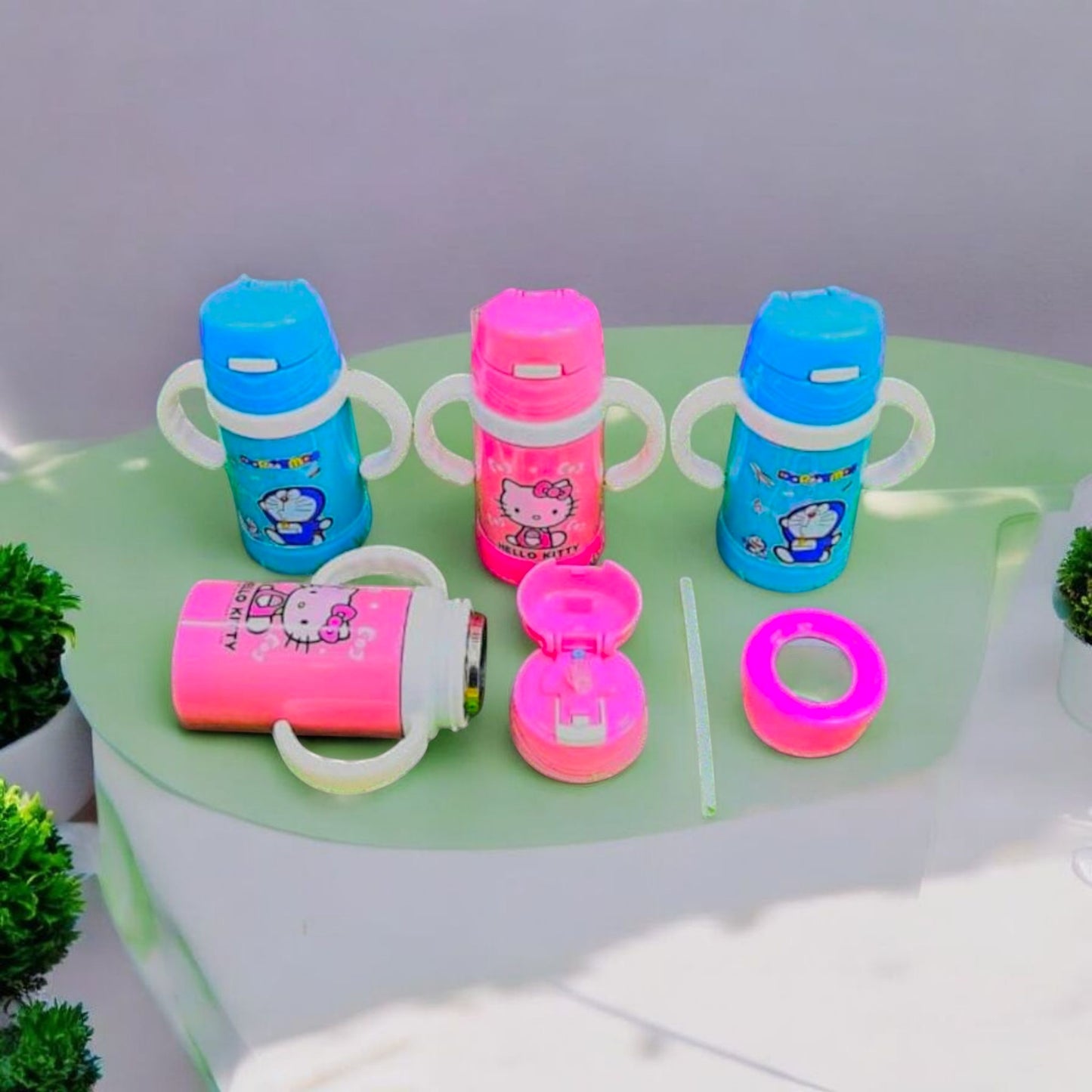 Cartoon Print Kids Sipper Bottle 260ml