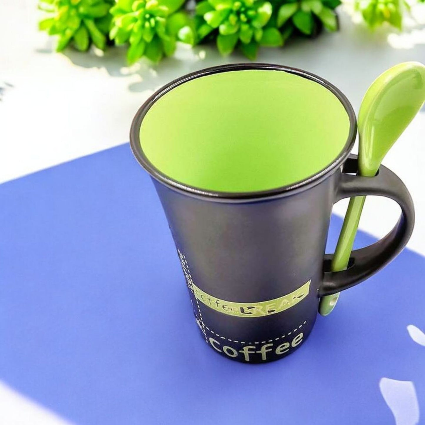Coffee Mug With Spoon 250ml