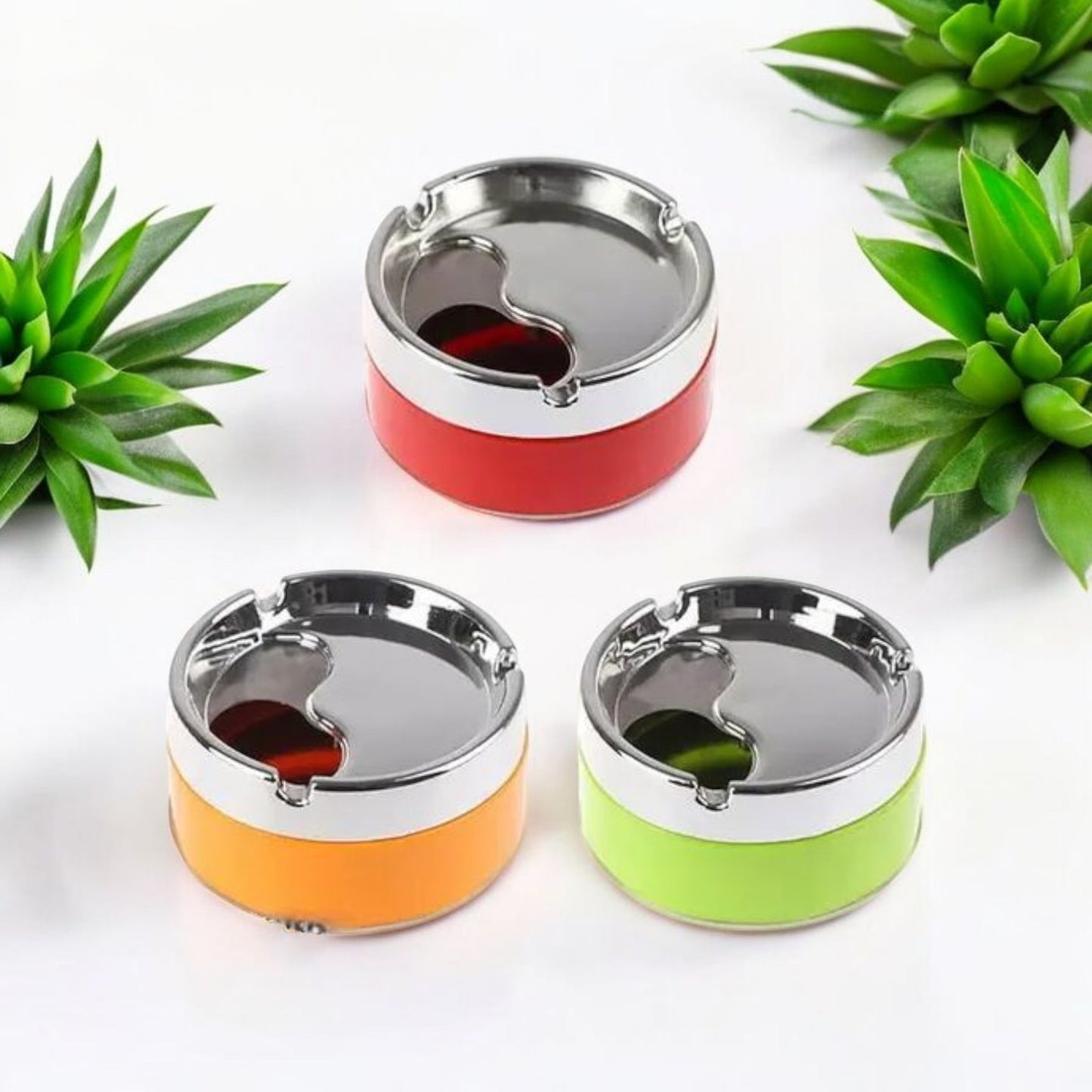 Revolving Ashtrays