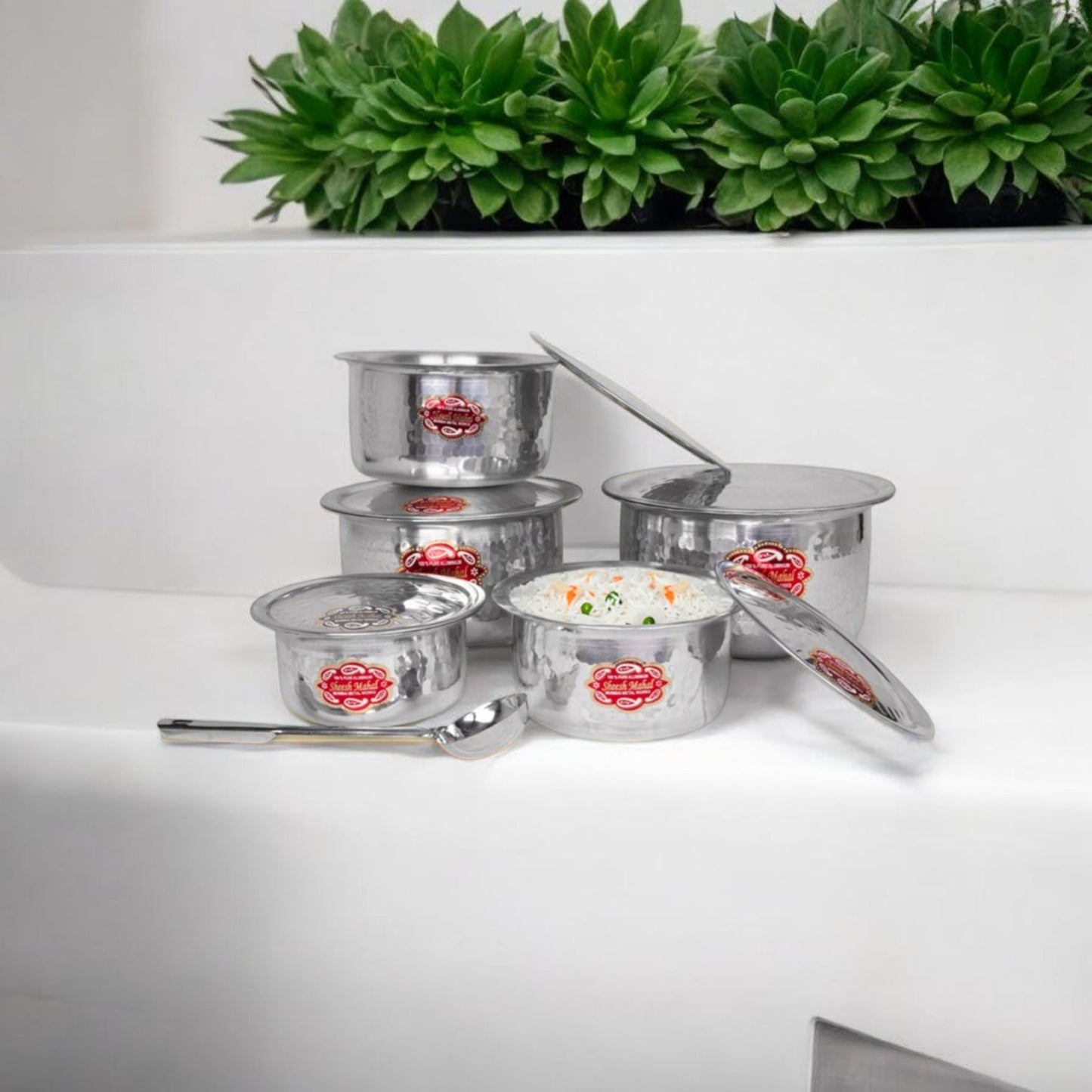 Stainless Steel Storage Containers Set