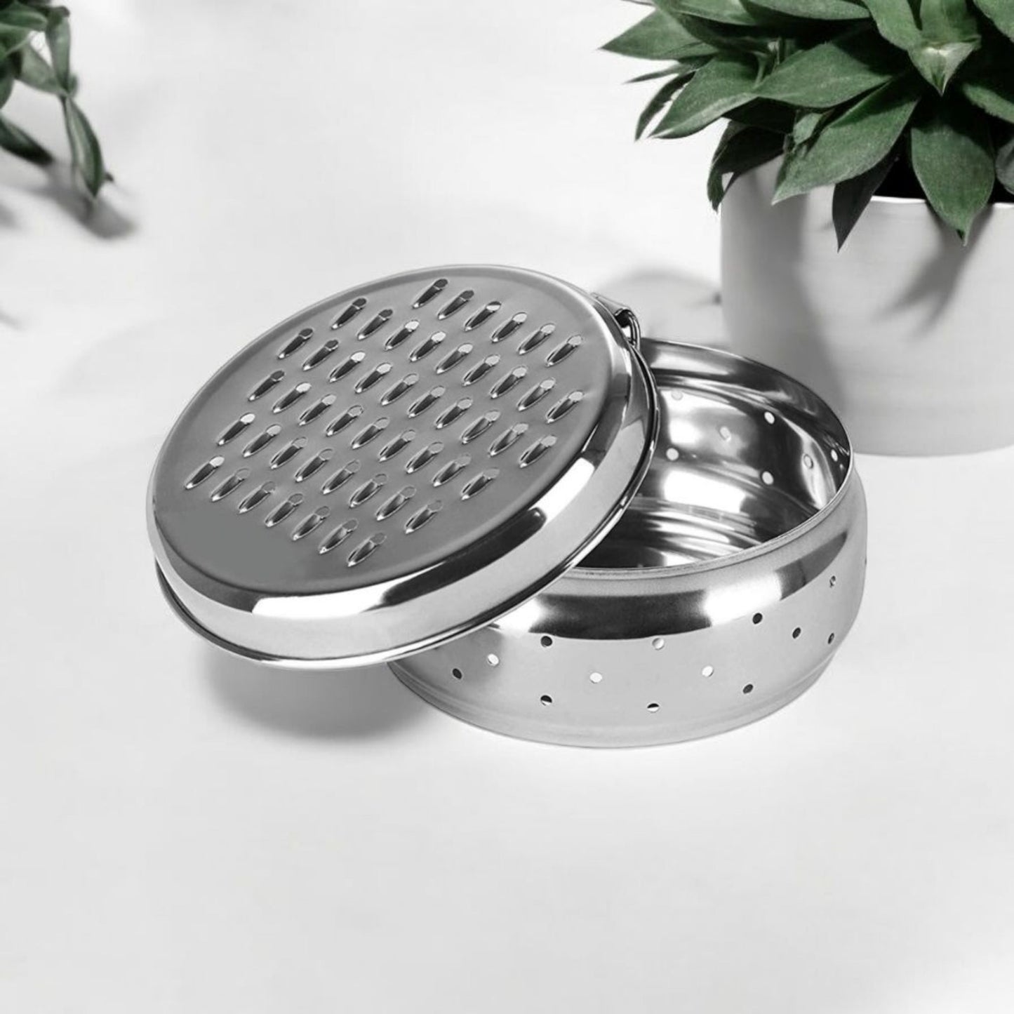 Stainless Steel Coconut Grater Box