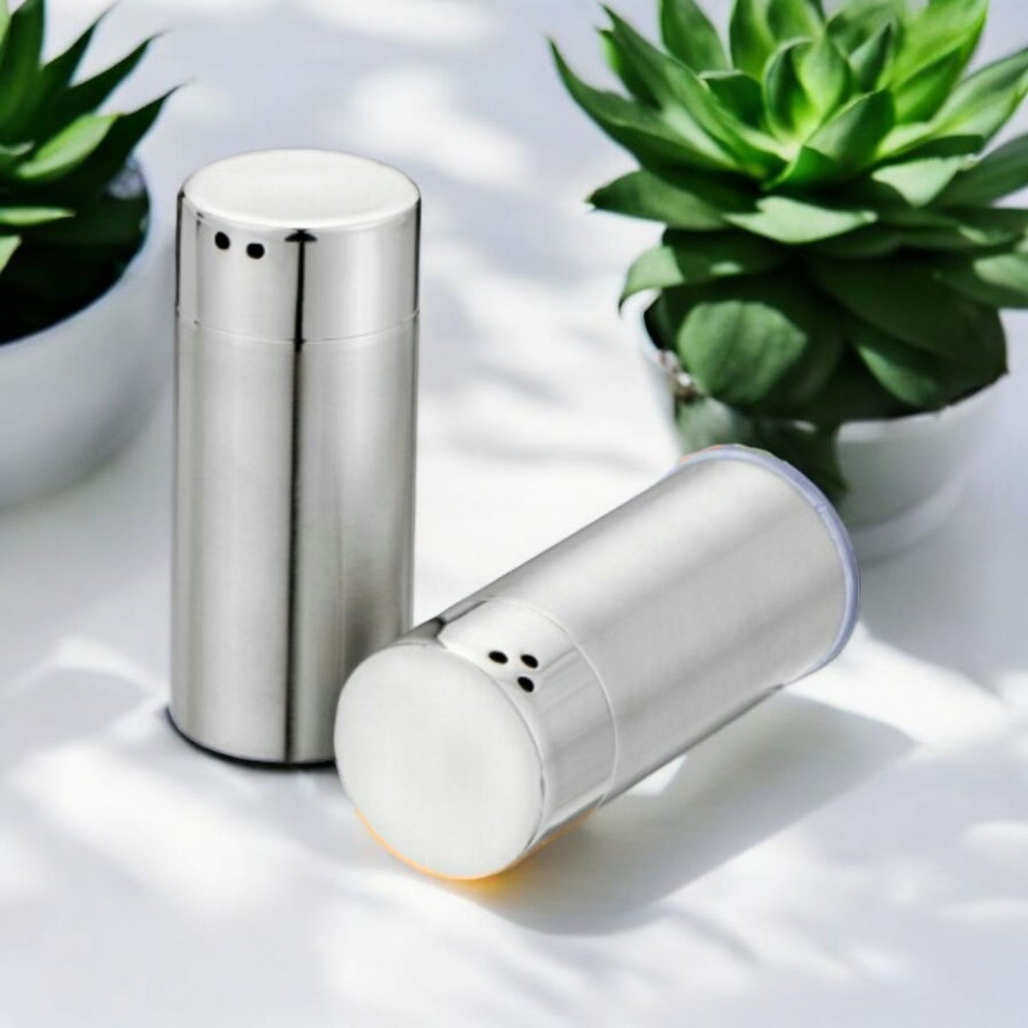 Steel Salt & Pepper shaker Set