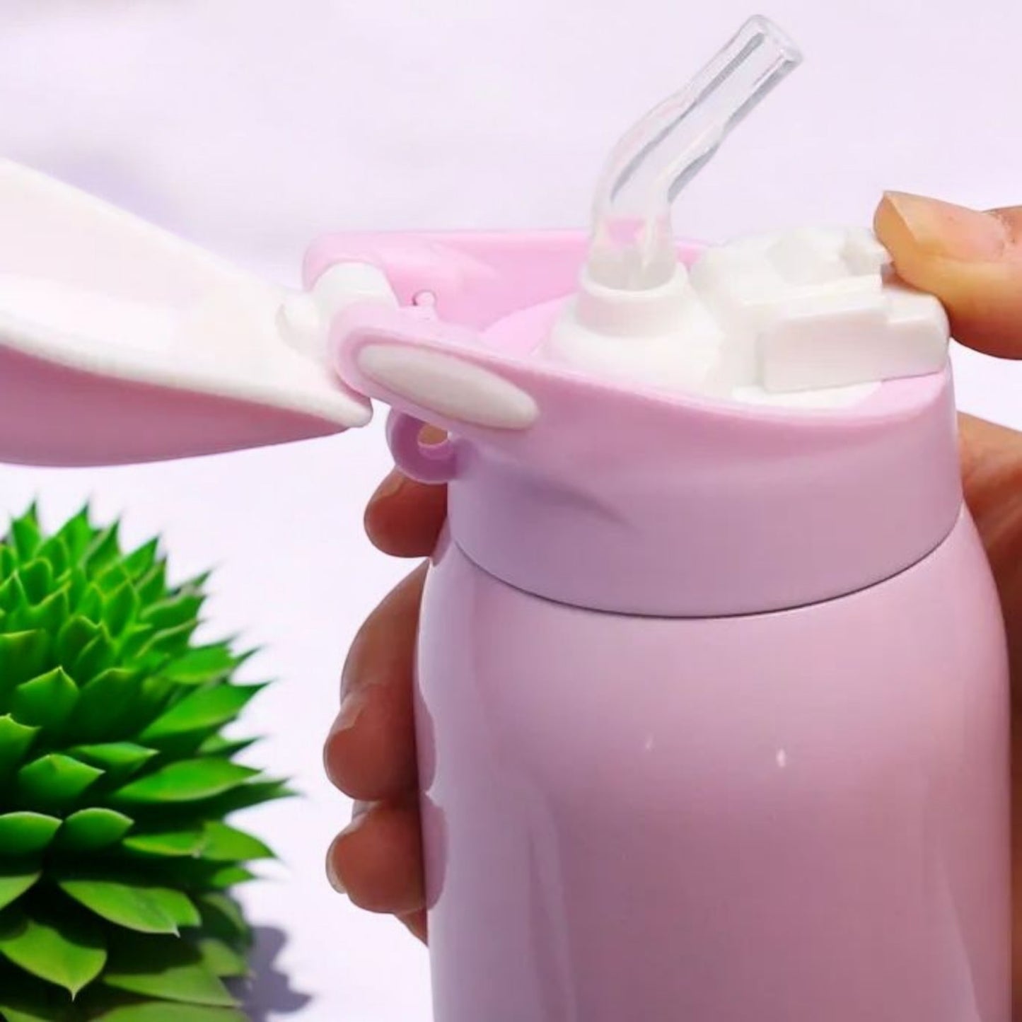 Pastel Gradient Straw Lid Water Bottle 500ml