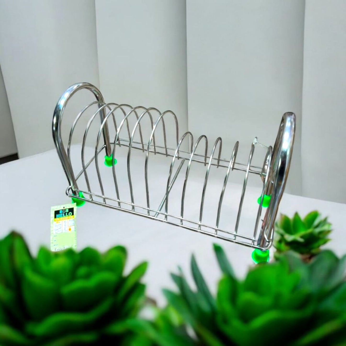 Stainless Steel Compact Plate Stand