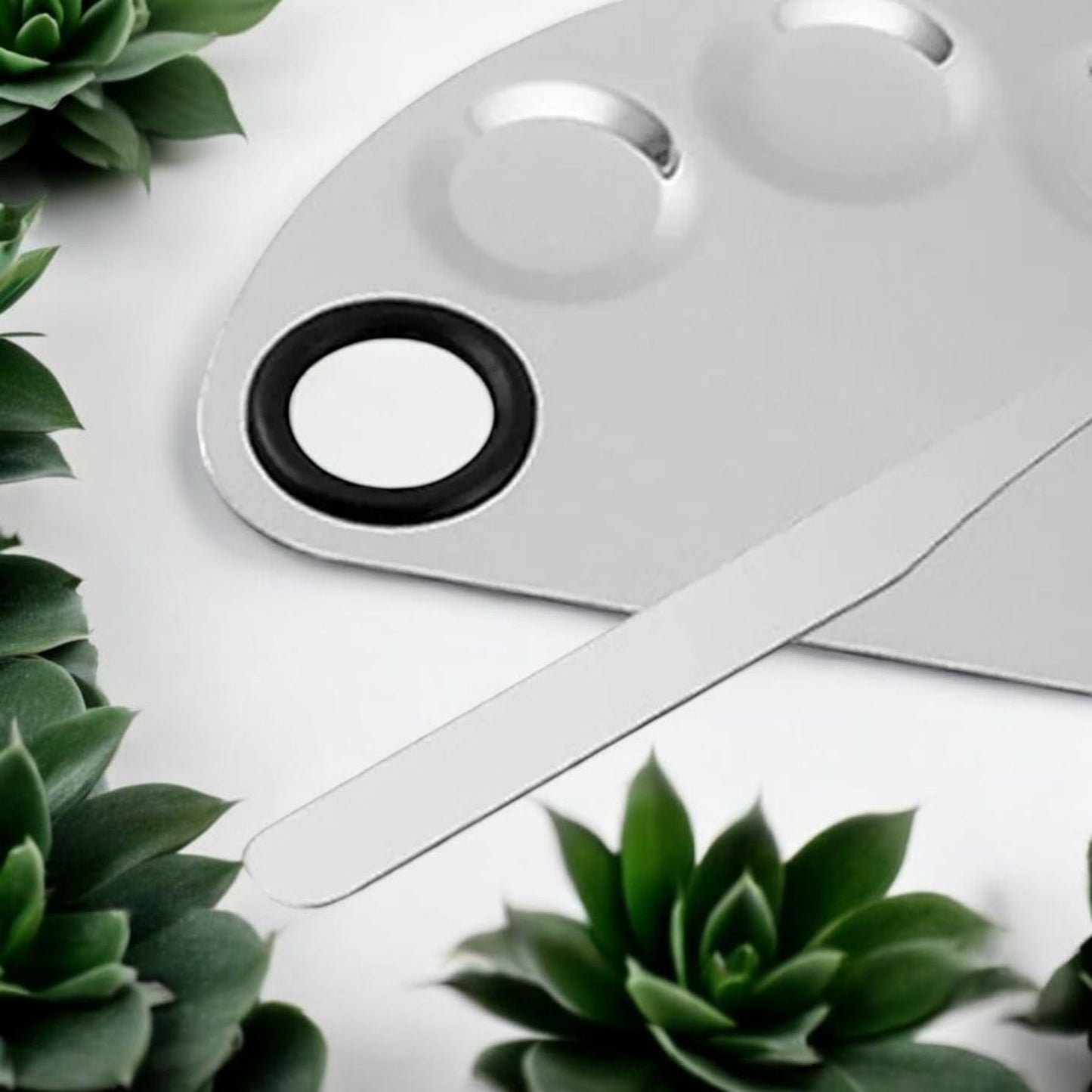 Stainless Steel Nail Art Palette Set
