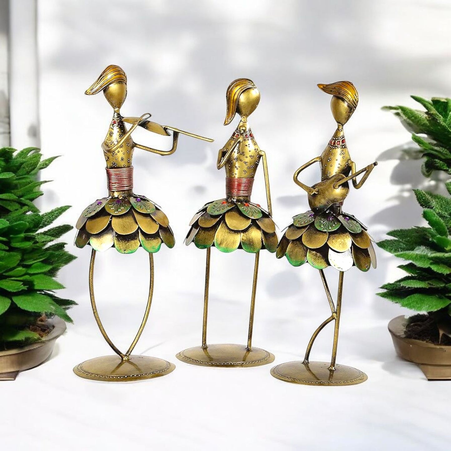 Musical Figurine Decor Set