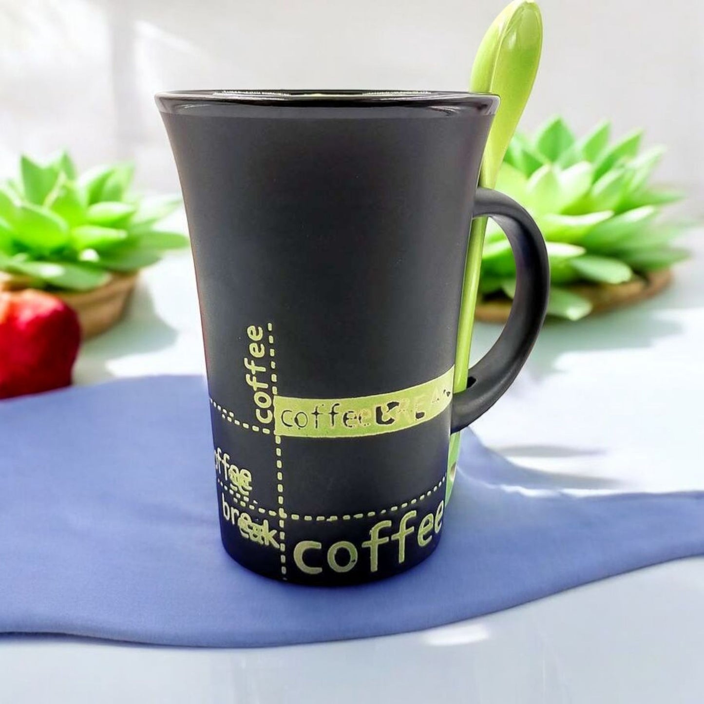 Coffee Mug With Spoon 250ml