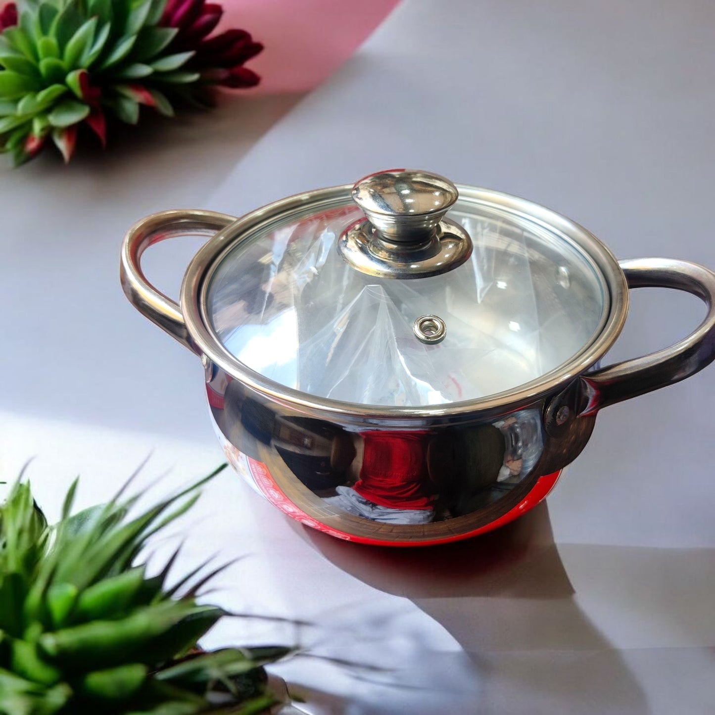 Stainless Steel Belly Casserole Pot