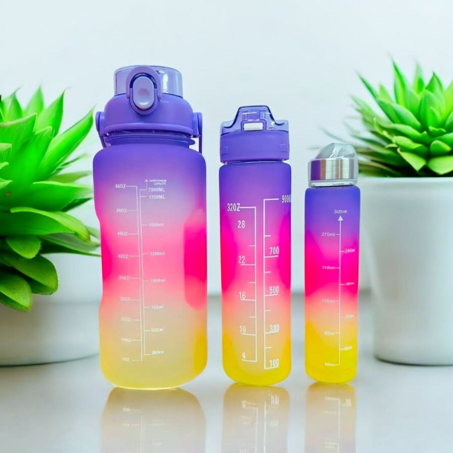 Motivational Water Bottle 2000ml