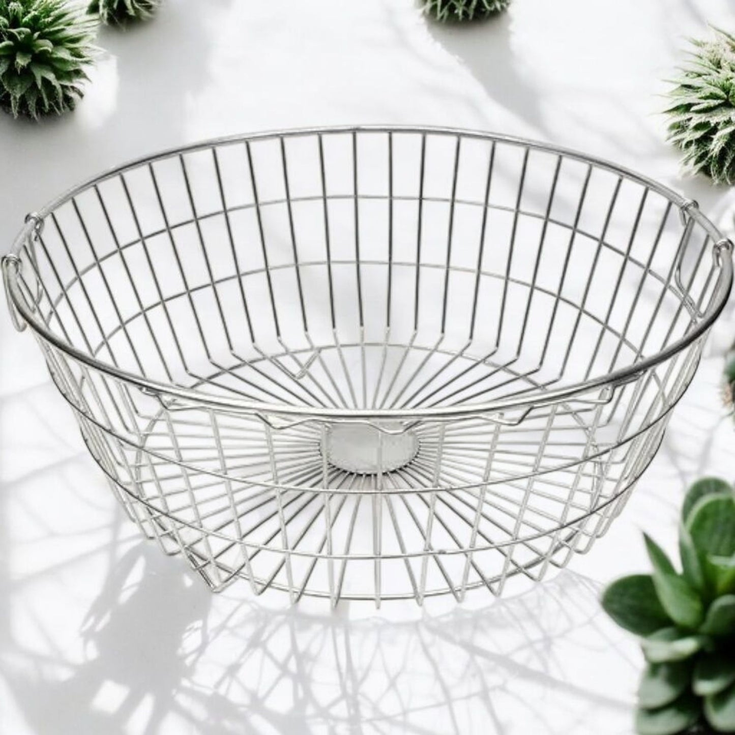 Stainless Steel Round Wire Basket