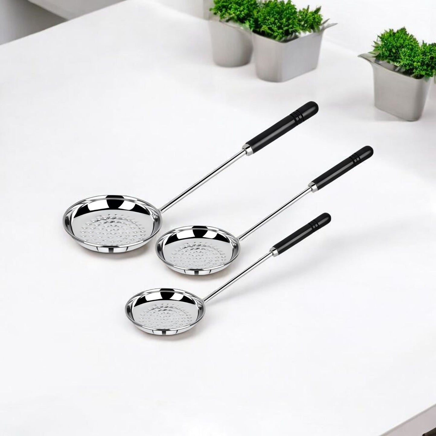 Stainless Steel Frying Ladle