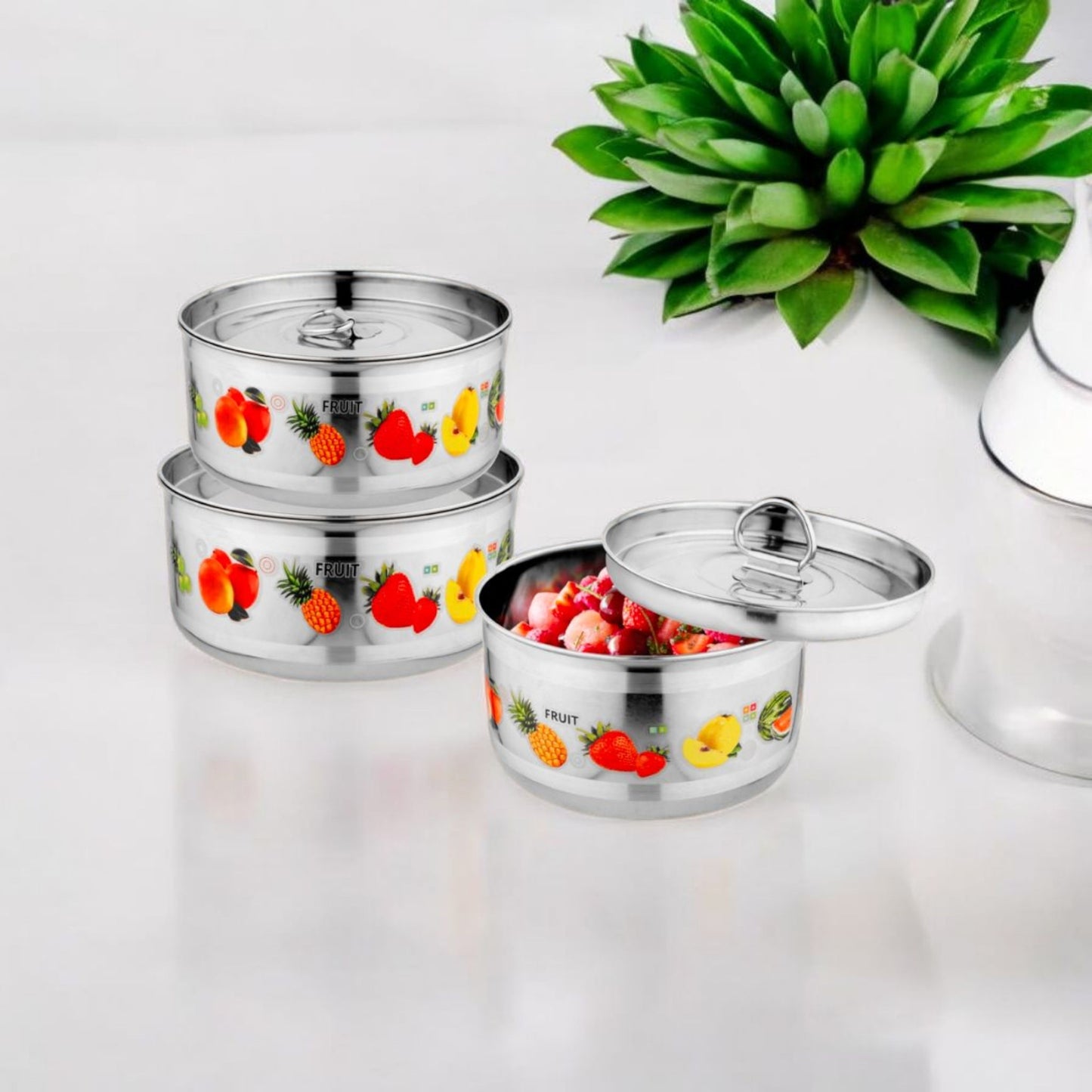 Stainless Steel Storage Containers