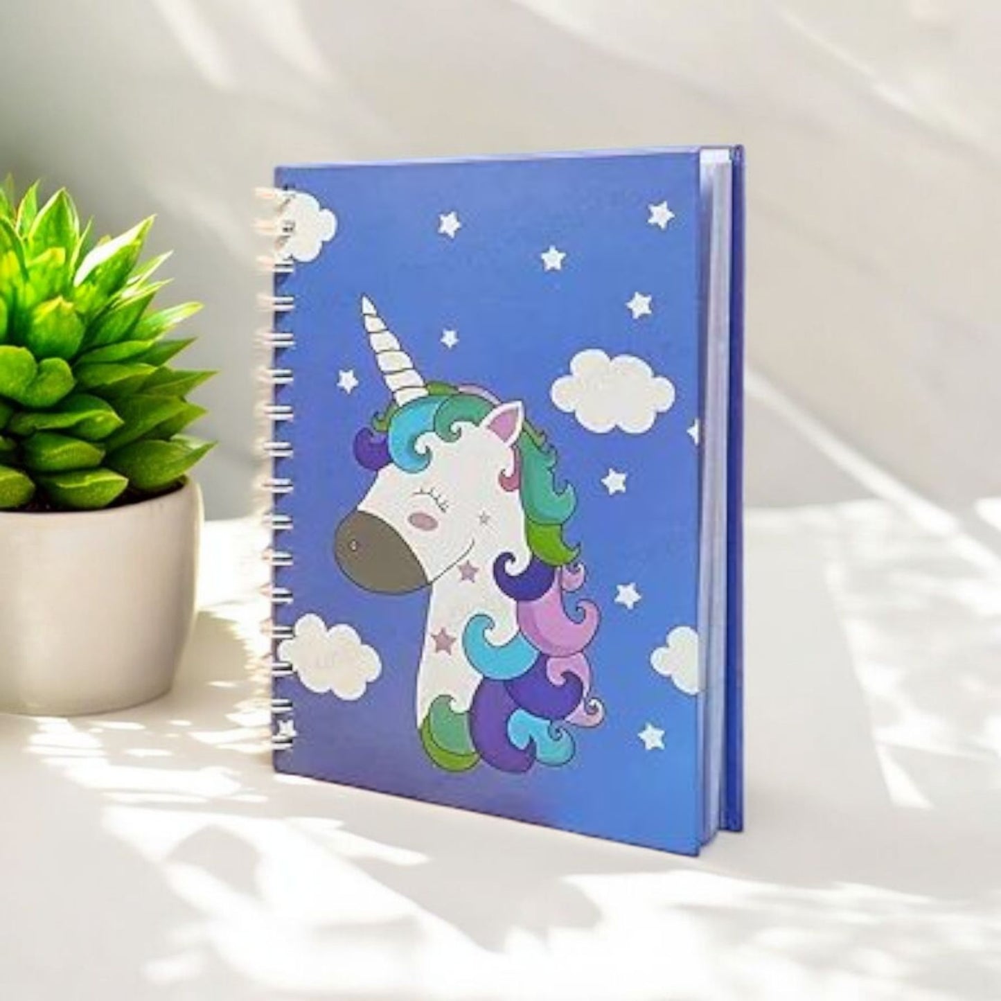 Adorable Unicorn Spiral Notebook