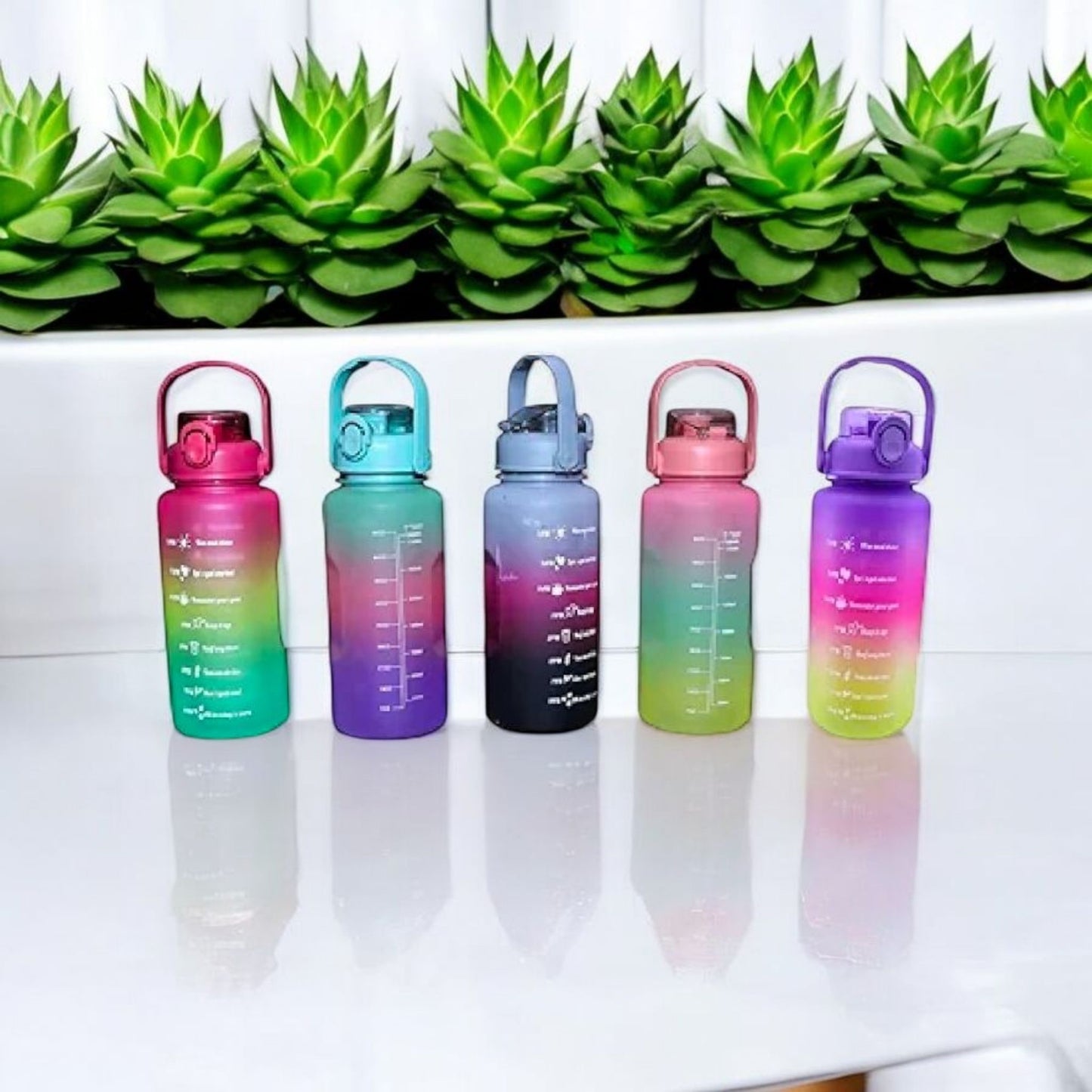 Motivational Water Bottle 2000ml