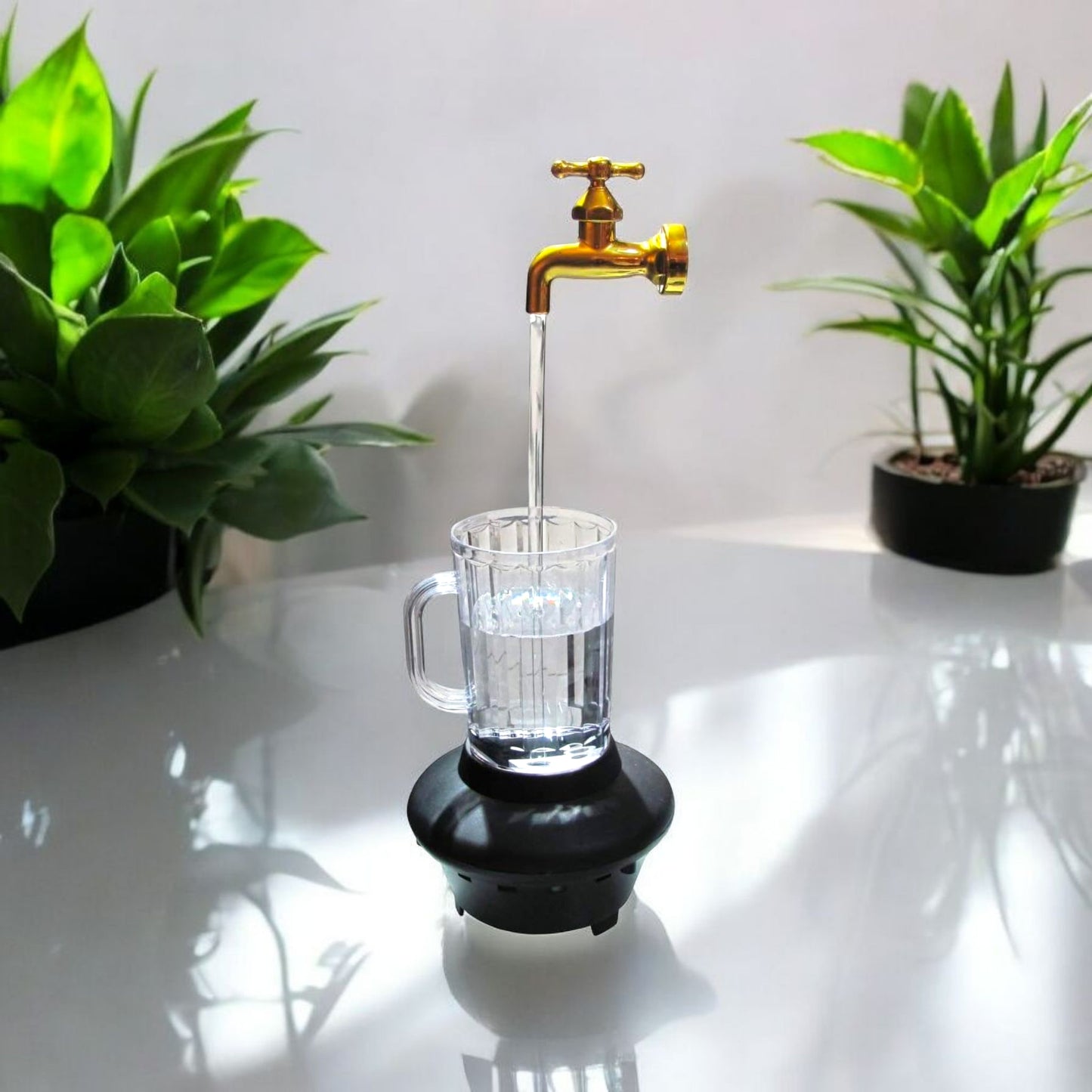 Floating Tap Water Fountain Decor