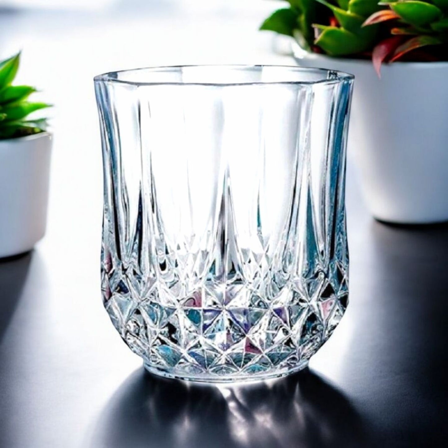 Crystal Cut Glass Tumbler