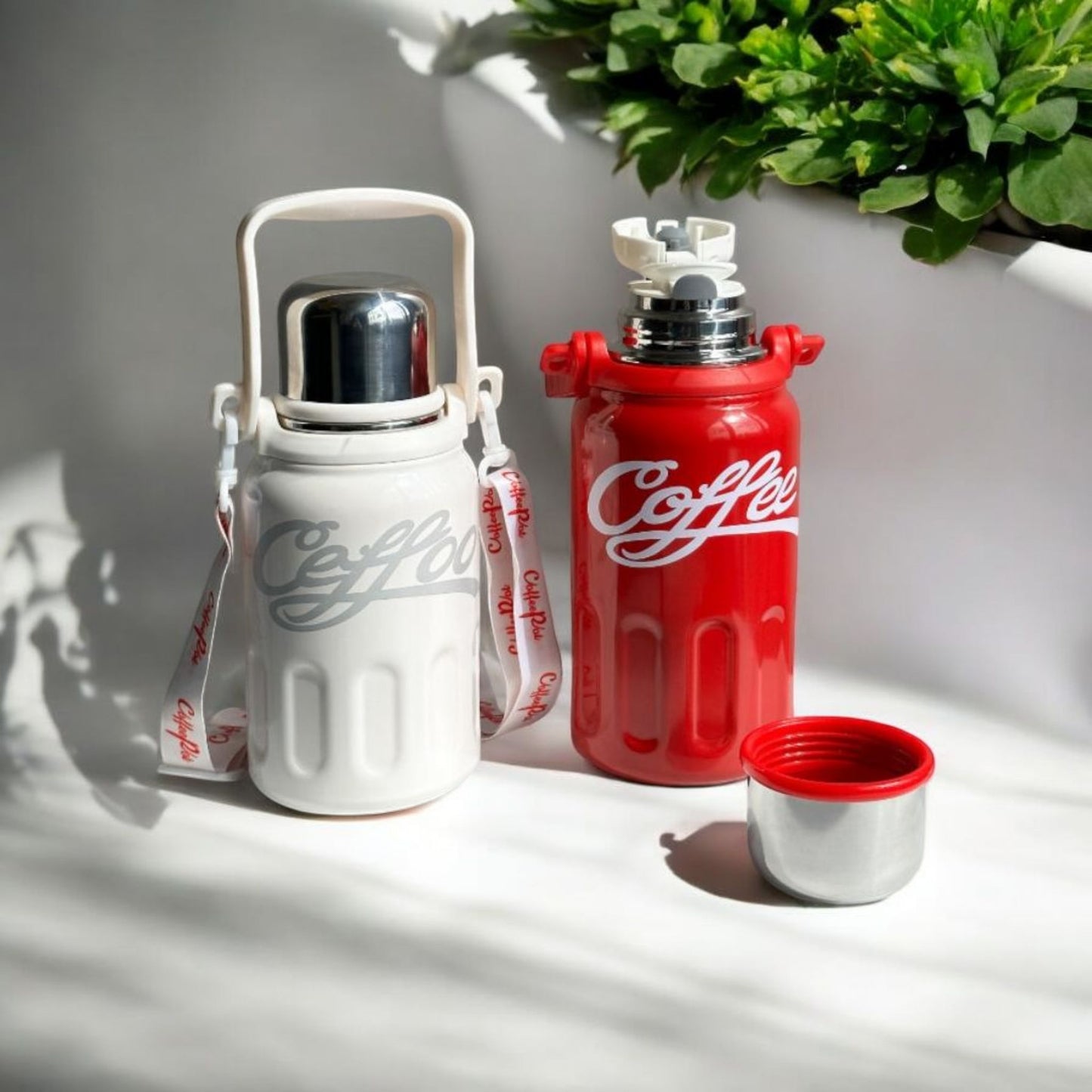 Water Bottle with Handle Lid 800ml