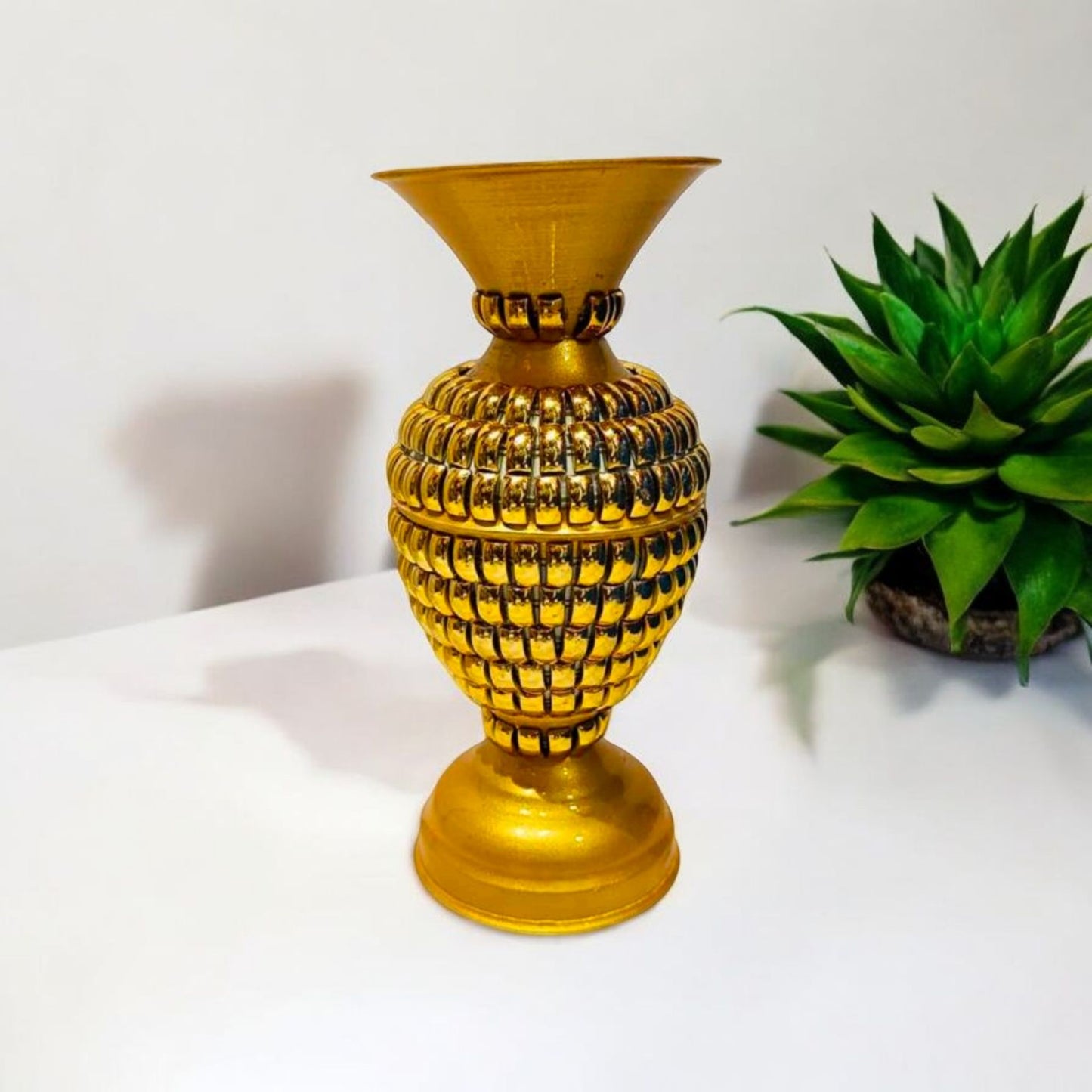 Elegant Gold Decorative Vase