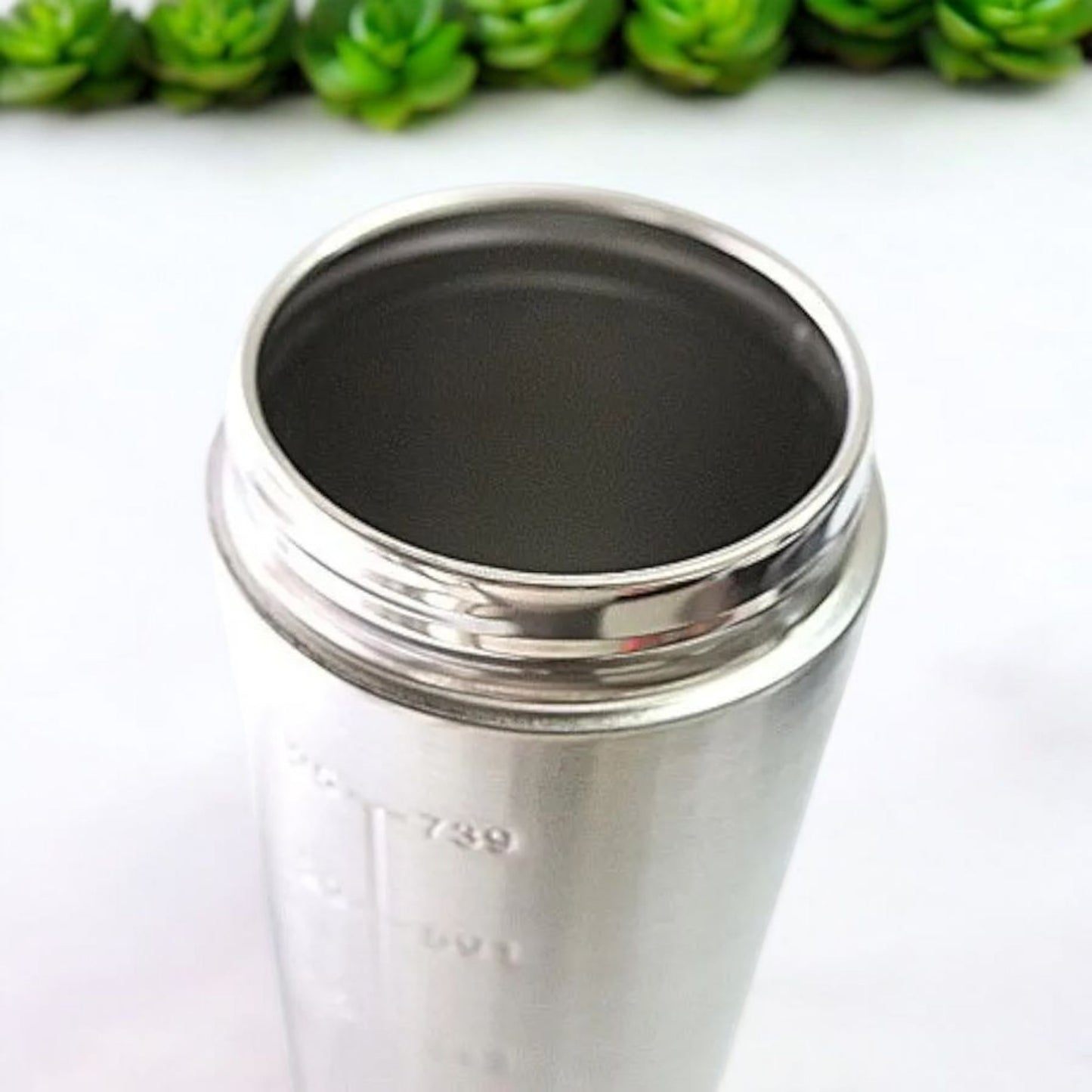 Stainless Steel Protein Shaker Bottle 1000ml