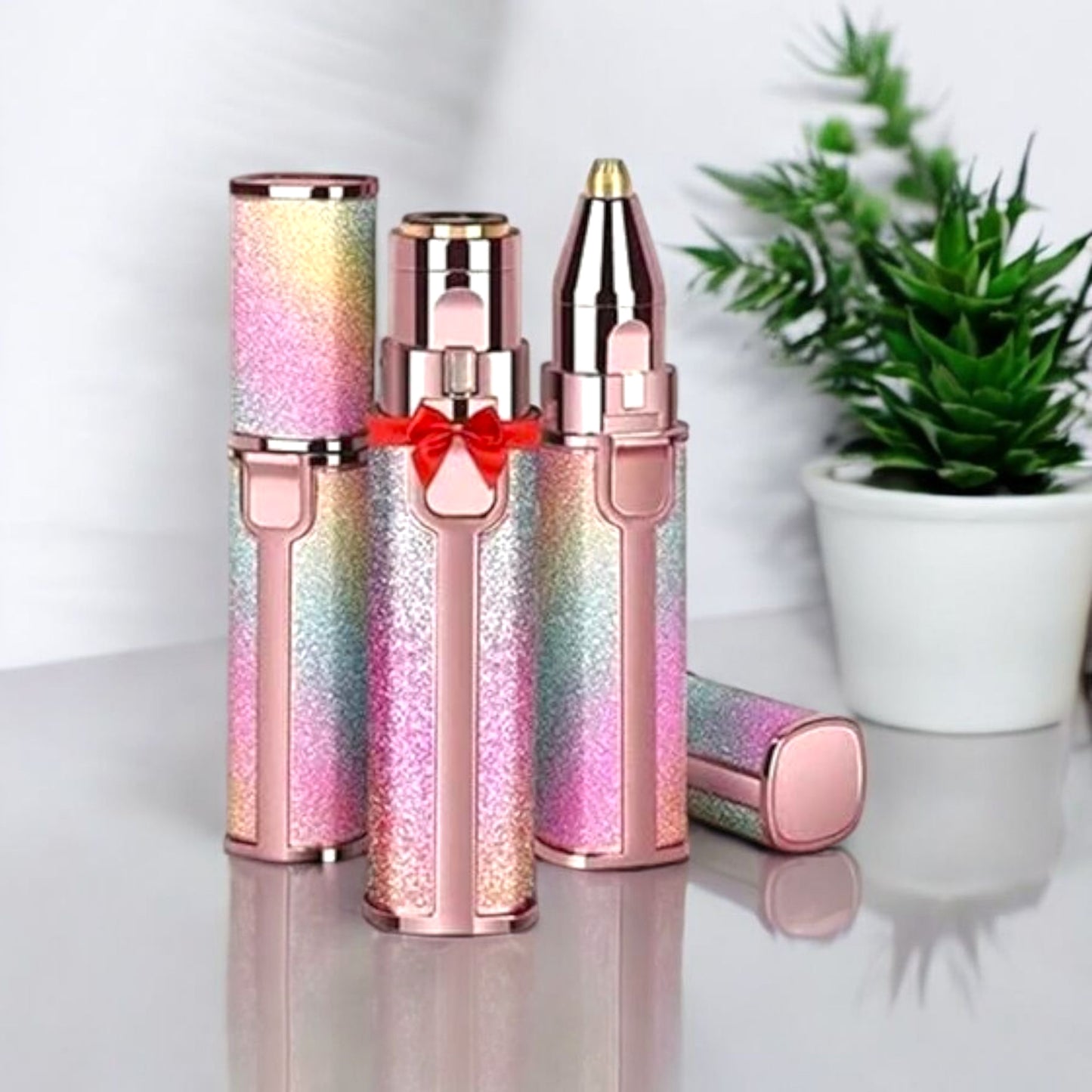 Rainbow Rechargeable Eyebrow Trimmer Shaver