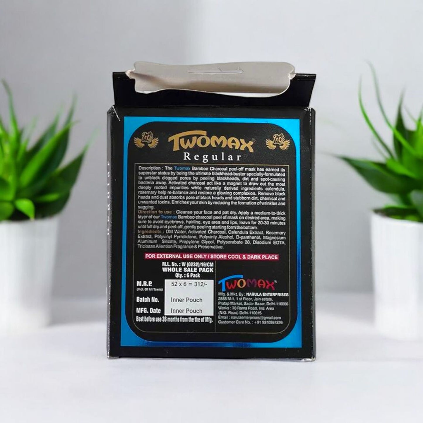Regular Charcoal Peel Off Mask