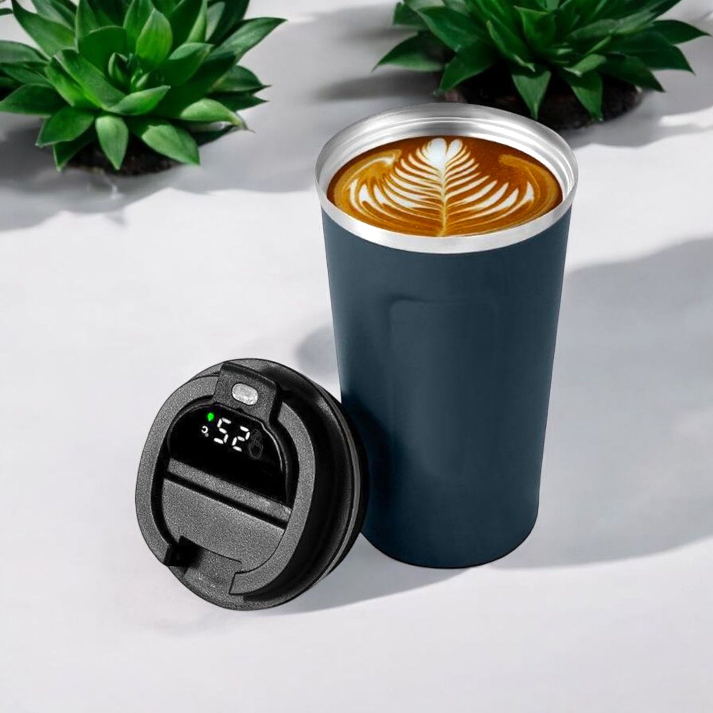 Temperature Display Travel Mug