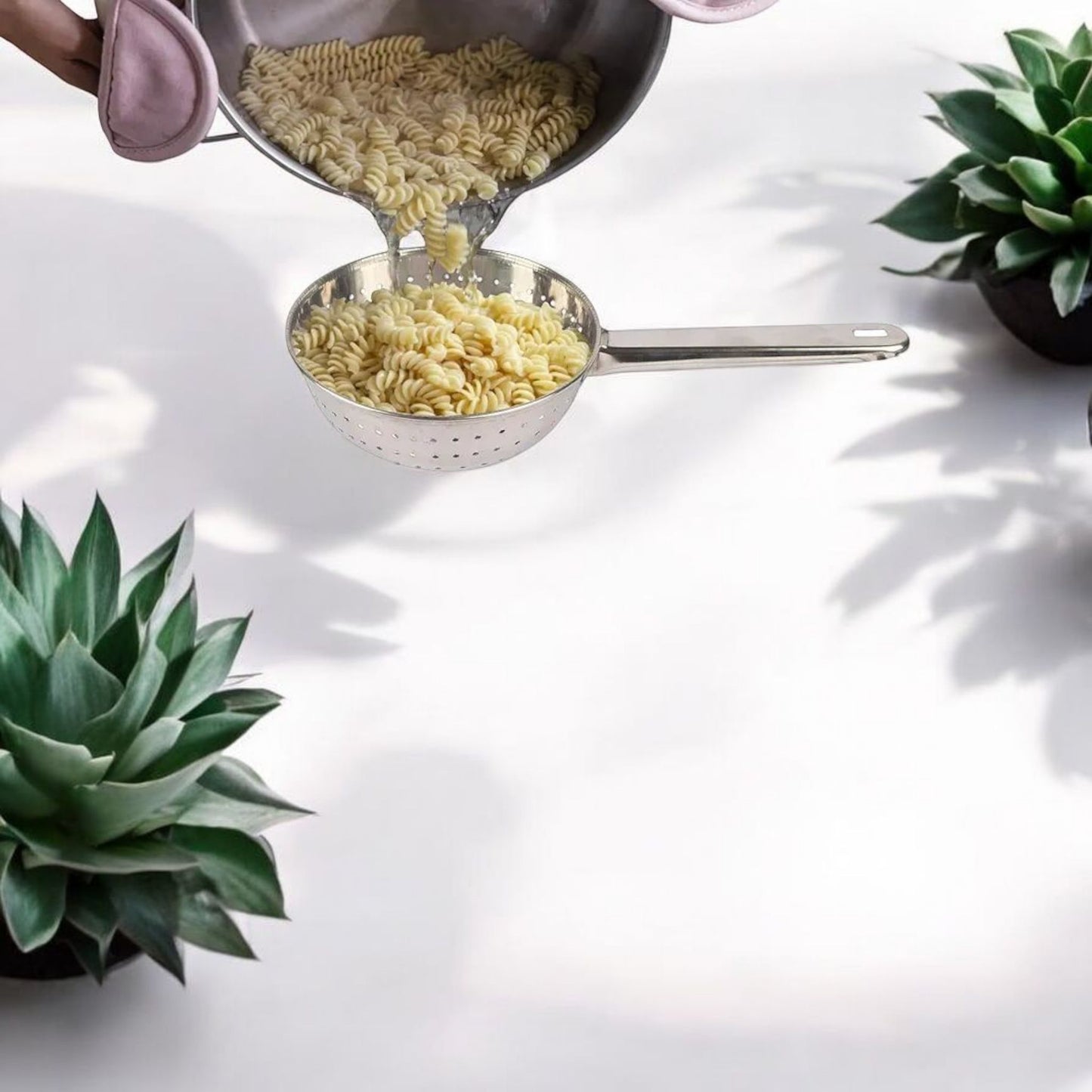 Stainless Steel Mesh Strainer Ladle