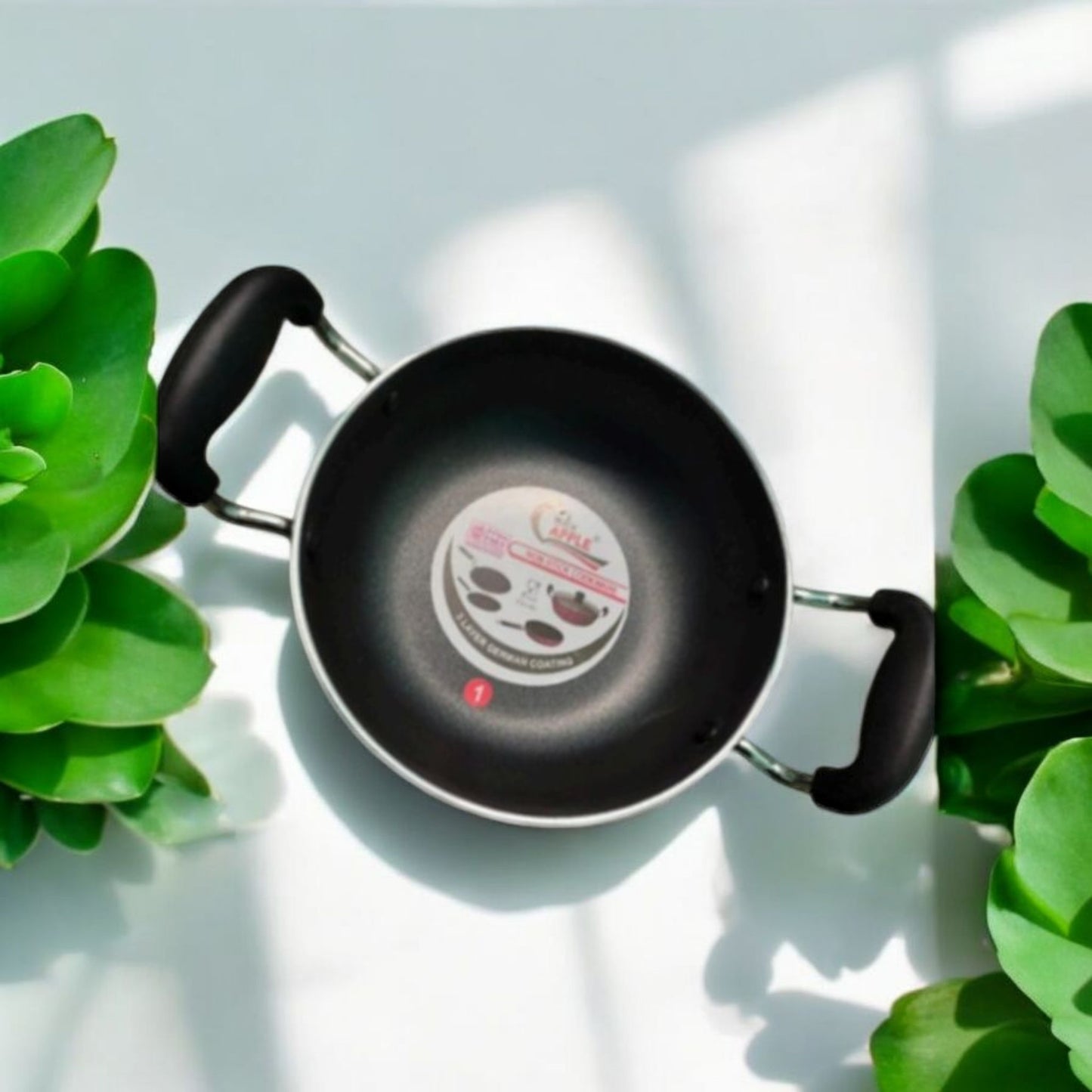 Non-Stick Mini Kadai with Dual Handles