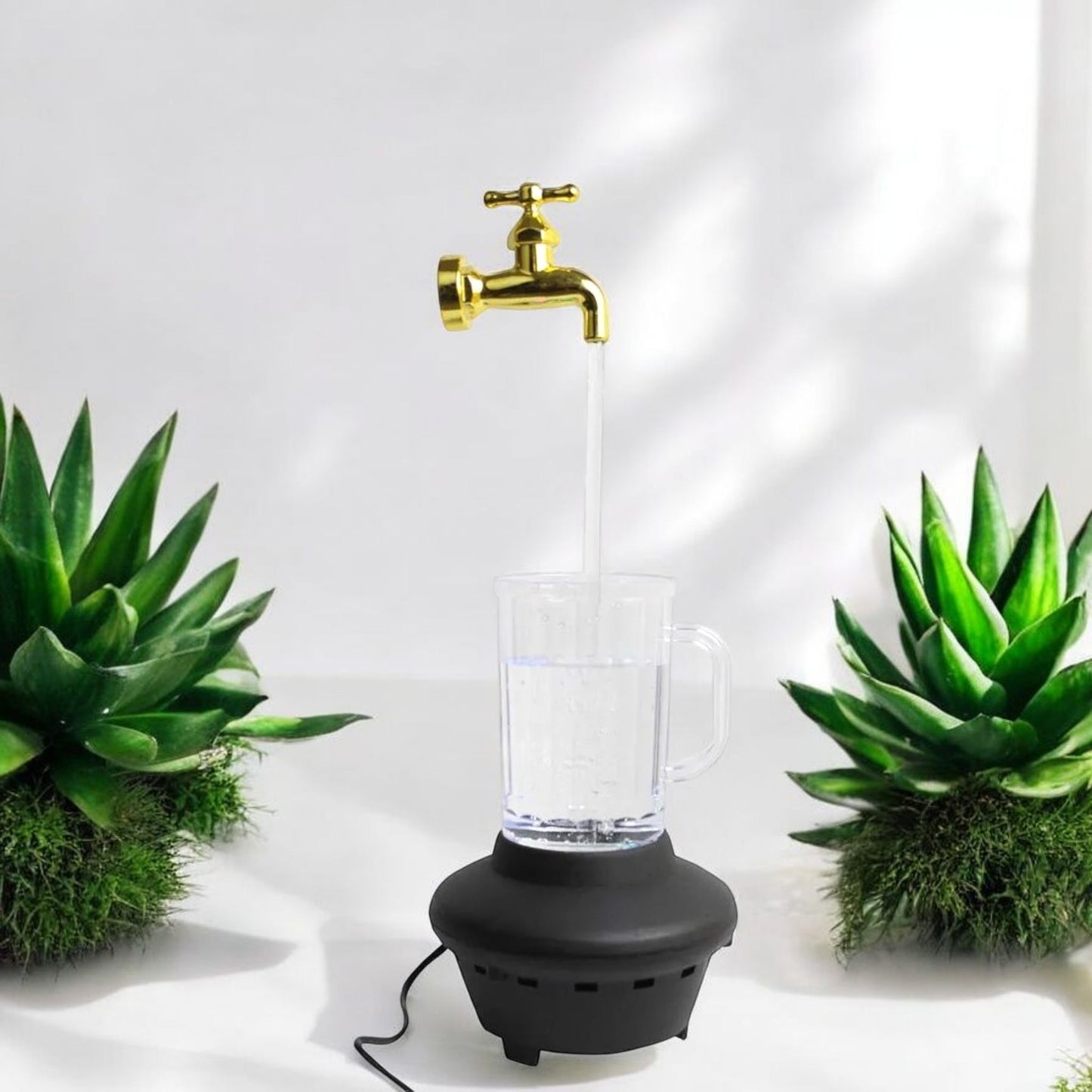 Floating Tap Water Fountain Decor
