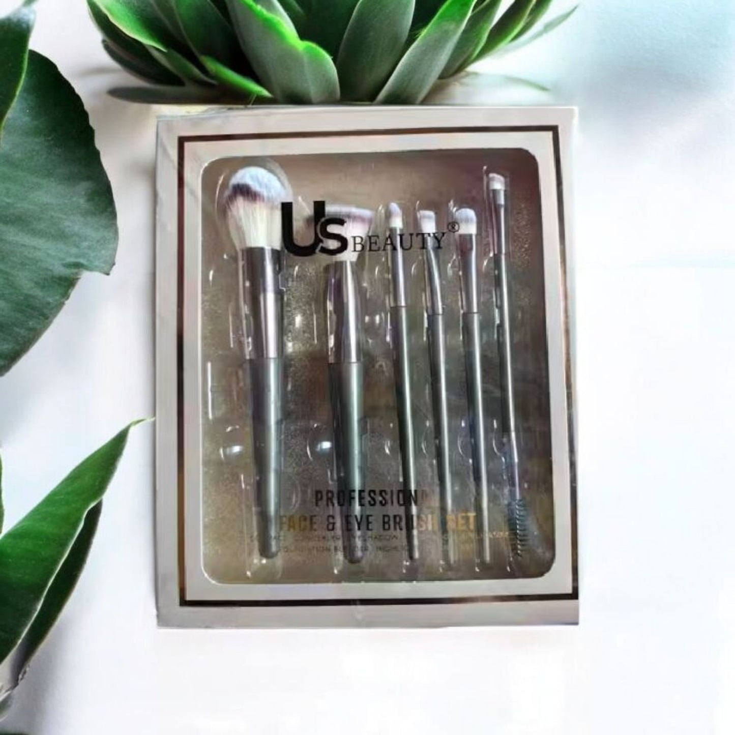 Professional Face & Eye Makeup Brush Set