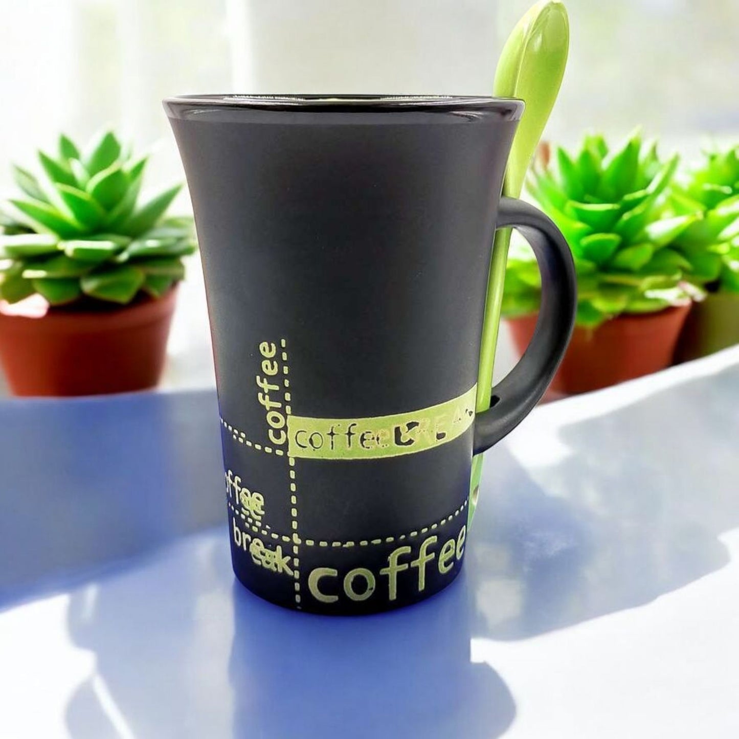 Coffee Mug With Spoon 250ml