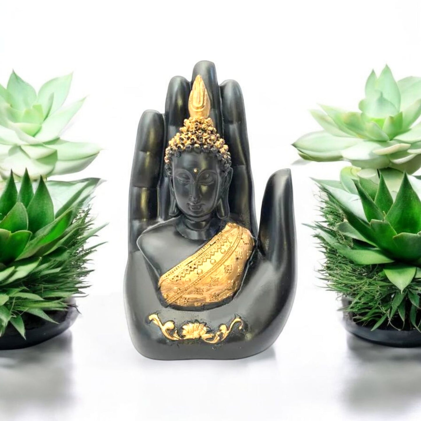Elegant Buddha Hand Figurine Decor