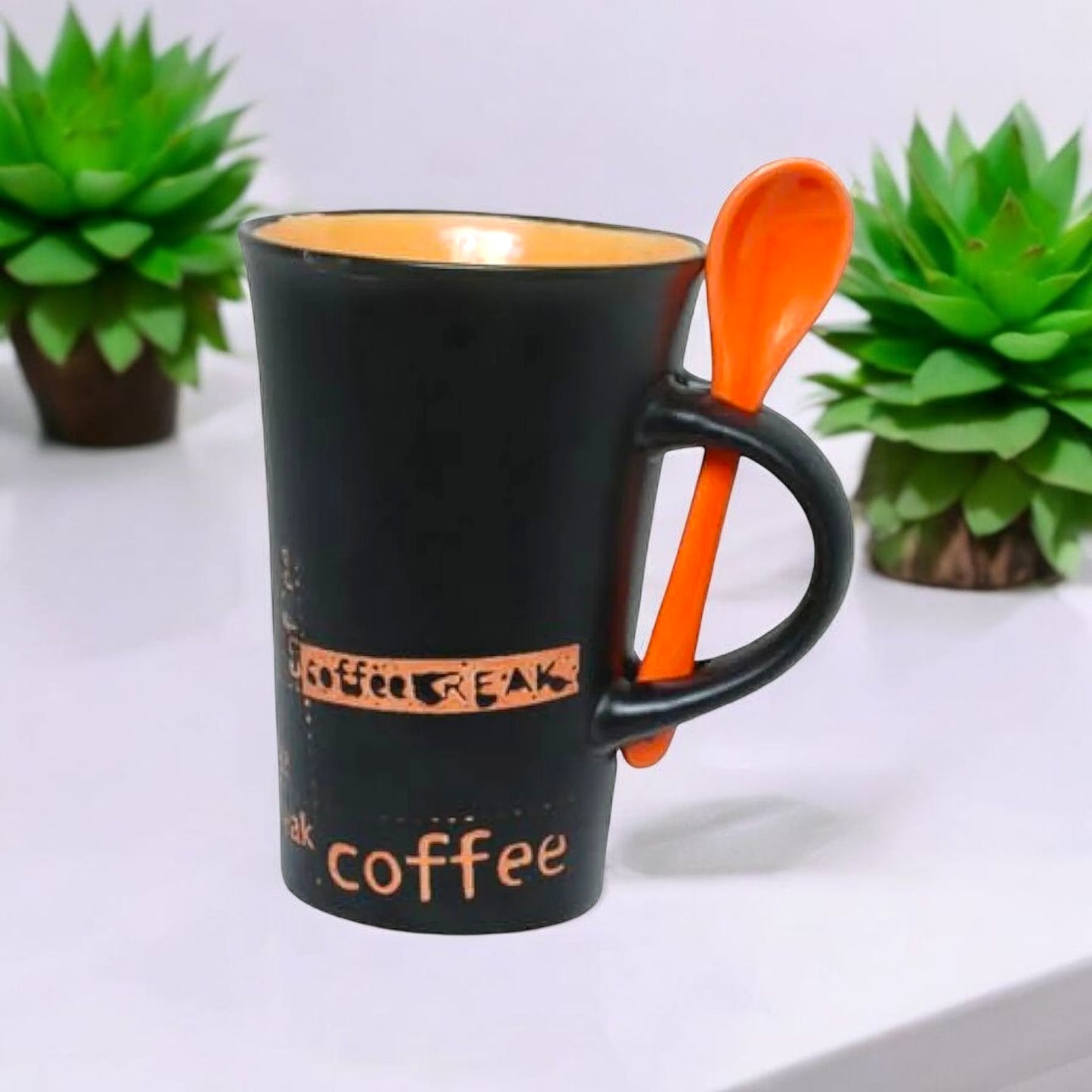 Coffee Mug With Spoon 250ml