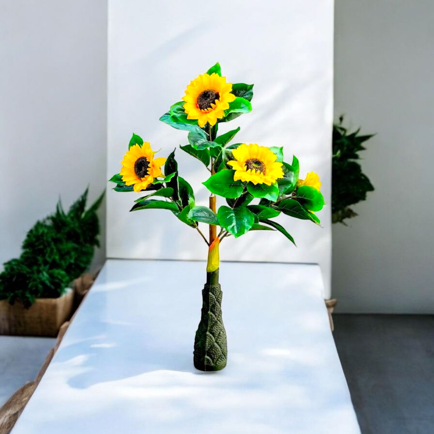 Artificial Sunflower Tabletop Plant Decor