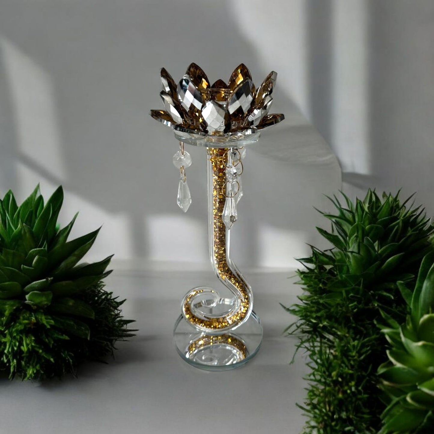 Lotus Flower Candle Holder