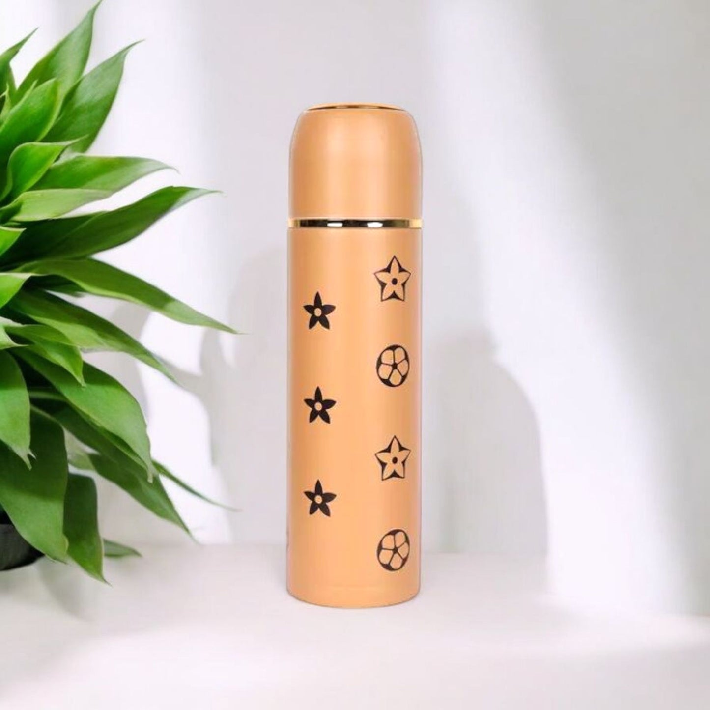 Luxury Patterned Insulated Flask Bottle 500ml