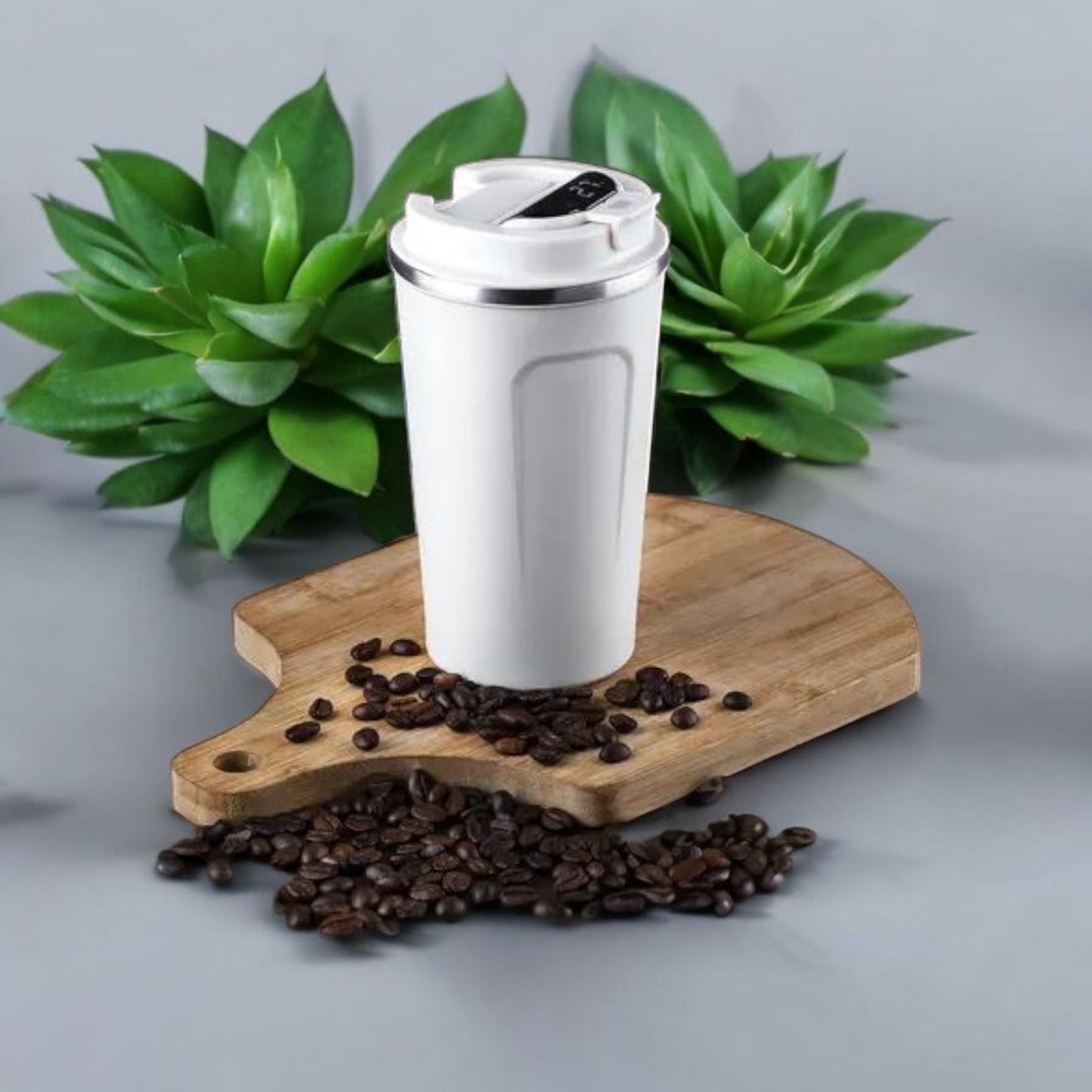 Temperature Display Travel Mug