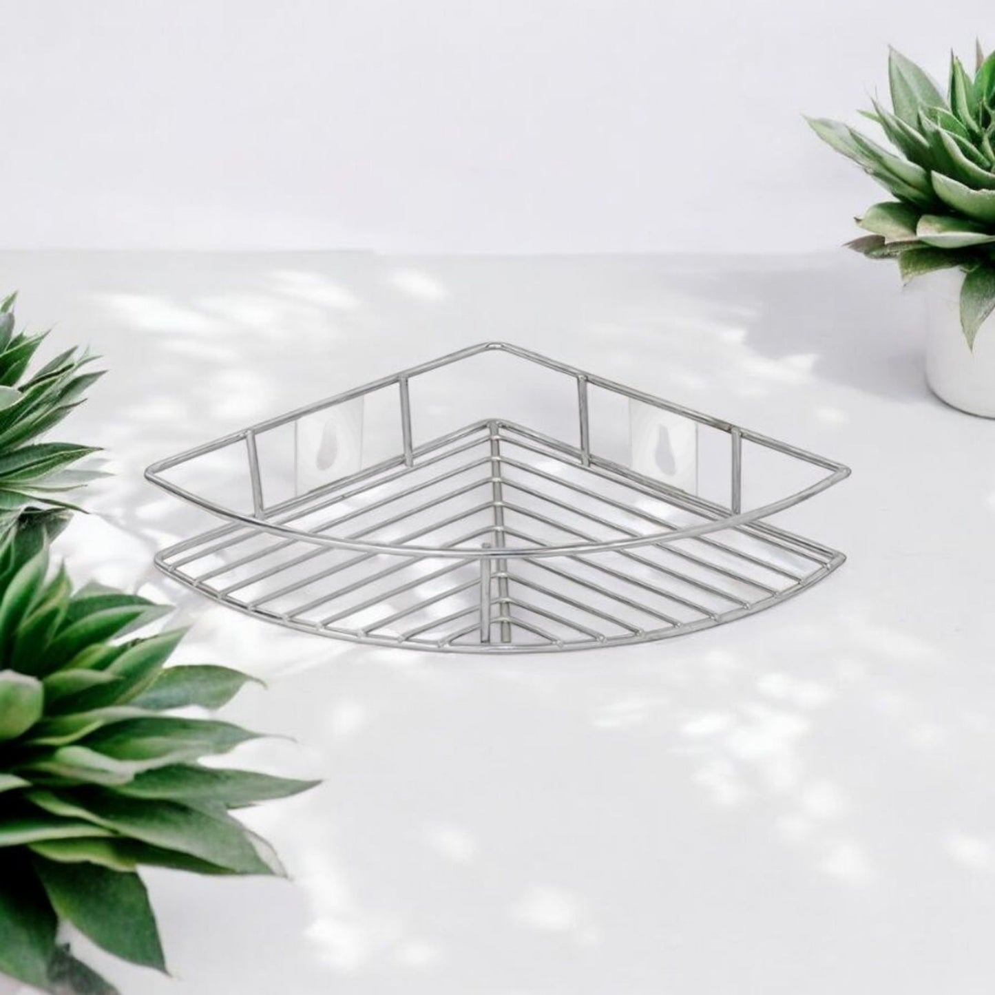 Stainless Steel Corner Storage Rack