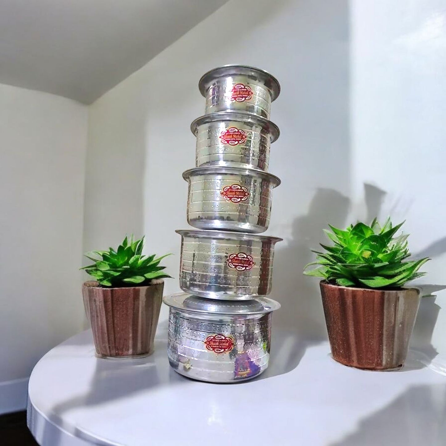 Stainless Steel Storage Containers Set