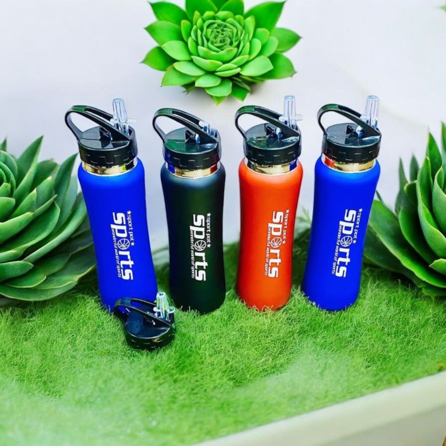 Sports Sipper Bottle with Straw Lid 500ml