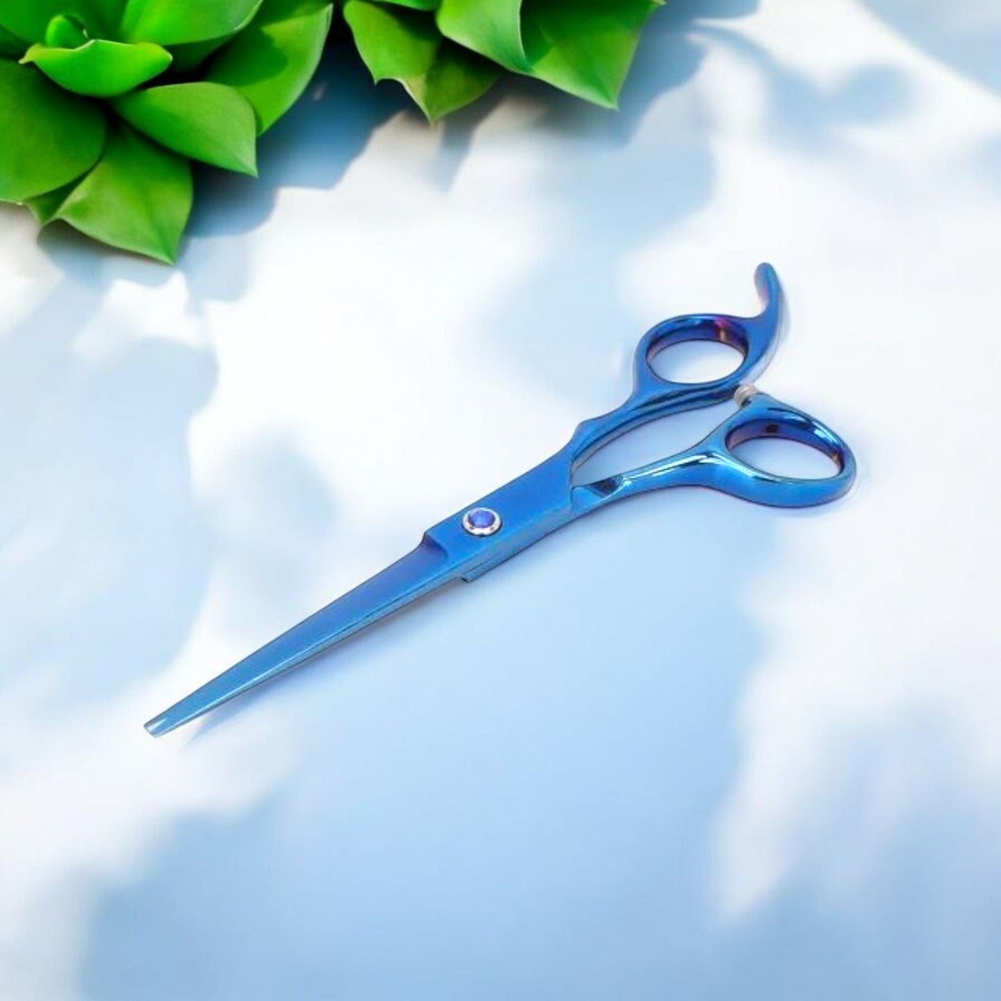 Blue Professional Hair Cutting Scissors