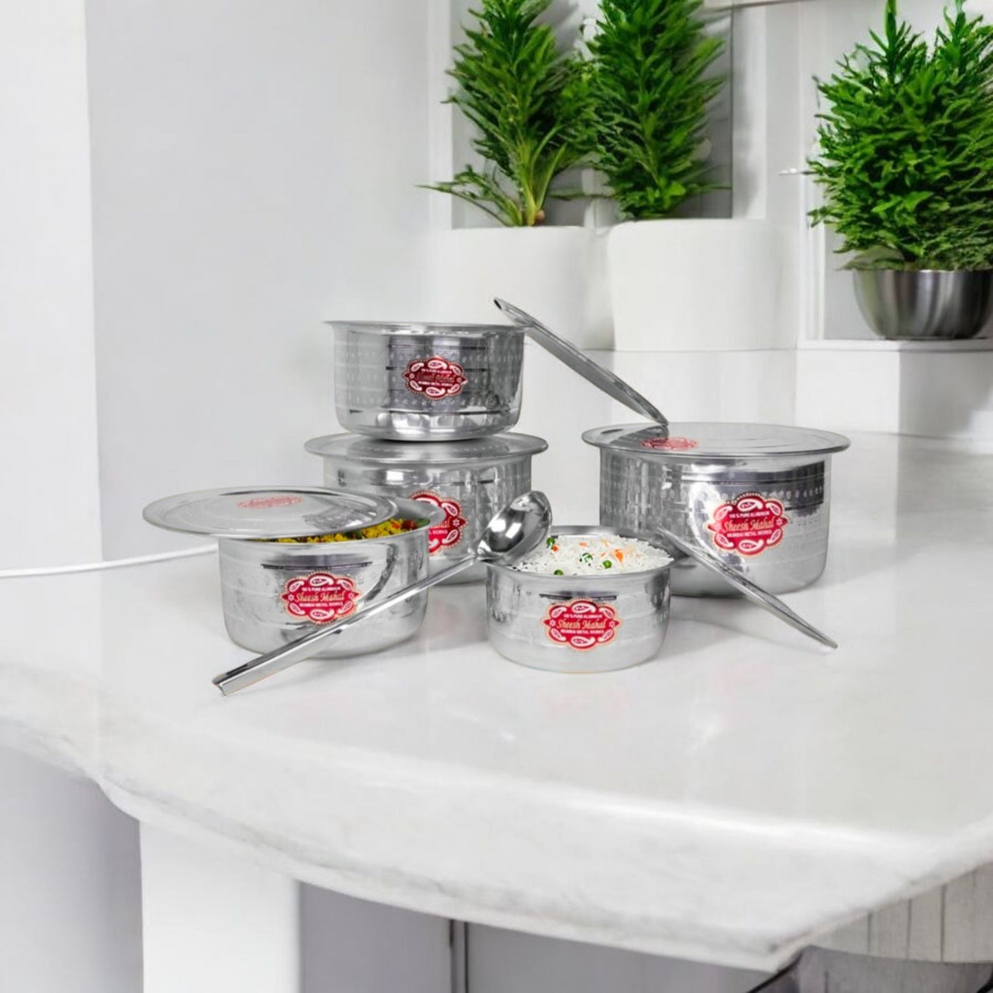 Stainless Steel Storage Containers Set