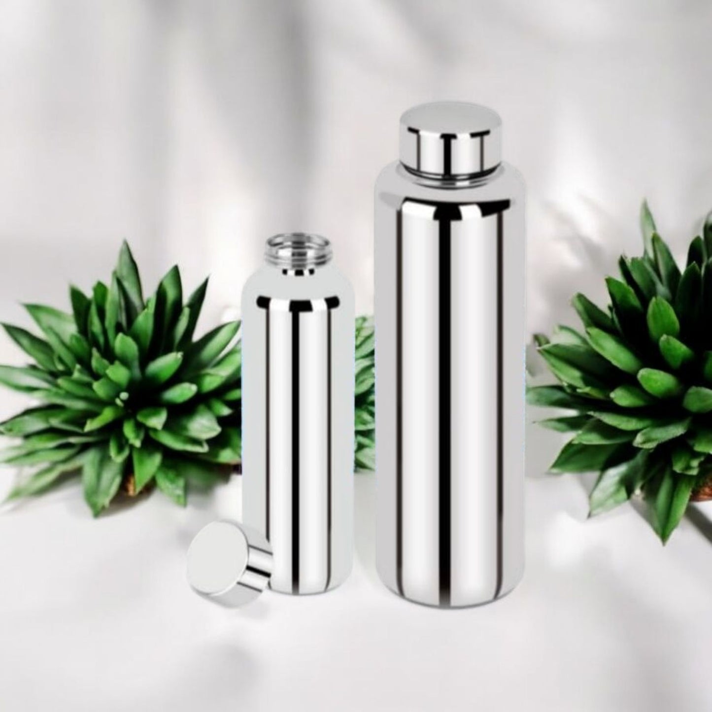Stainless Steel Slim Water Bottle 1000ml