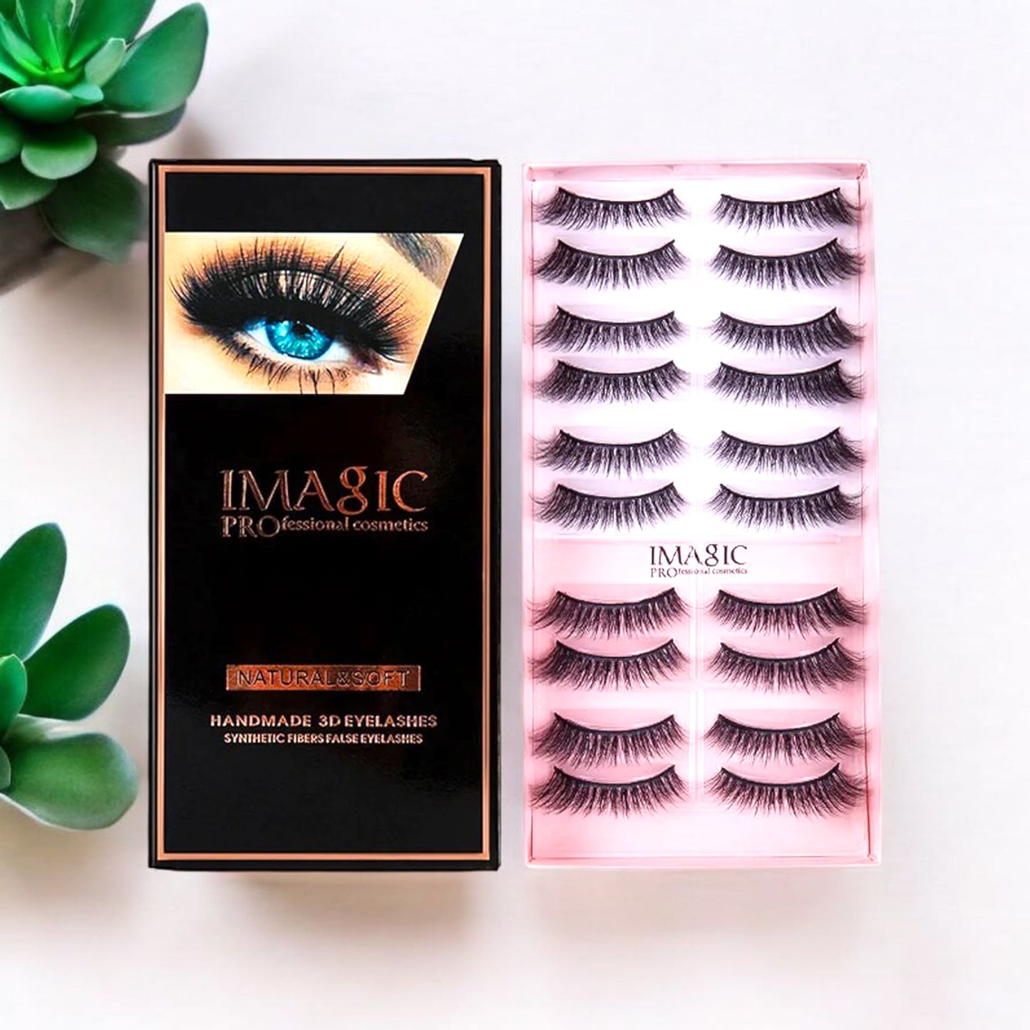 Handmade 3D False Eyelashes Set