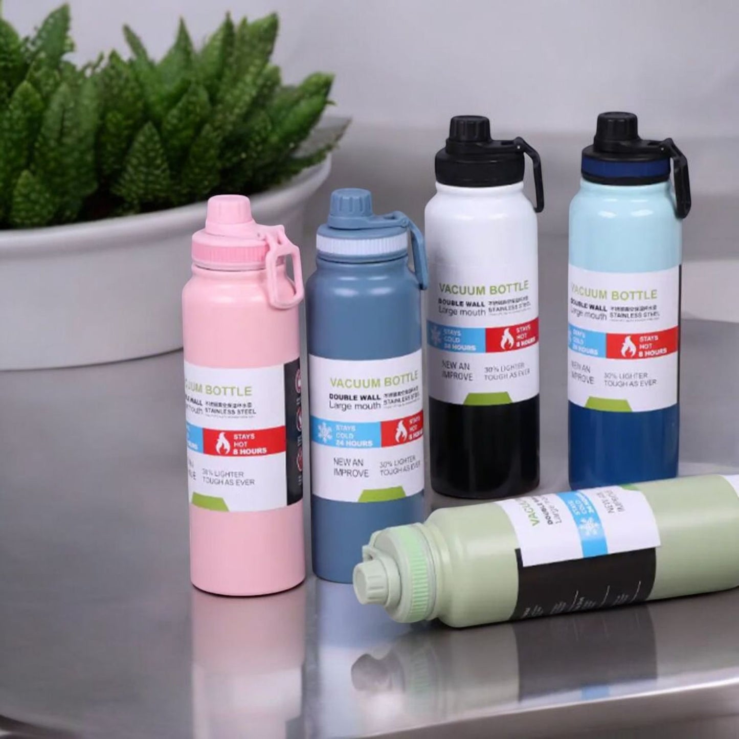 Insulated Steel Water Bottle 1000ml